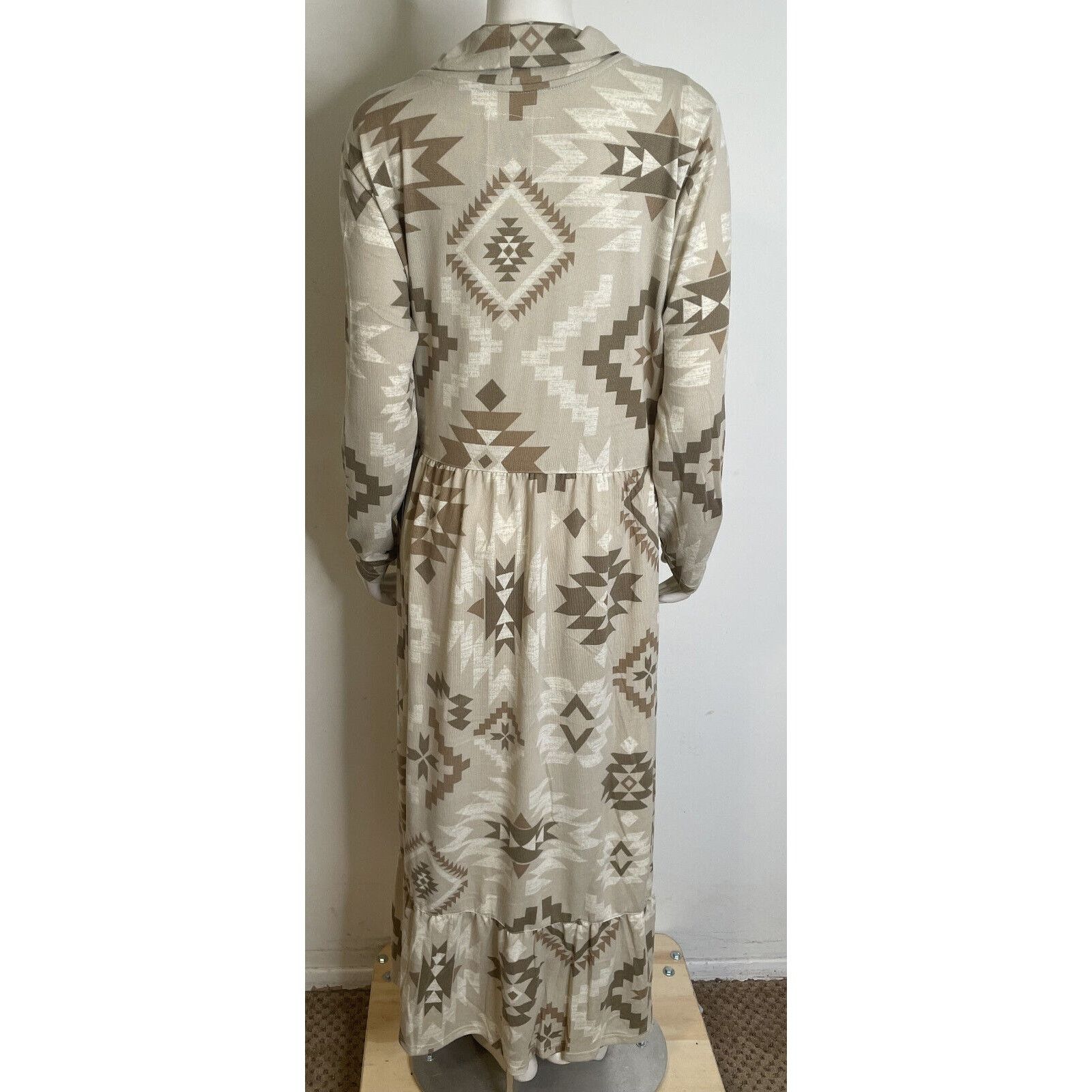 Double D Ranch Double D Ranch Mesa Sunrise Dress Long XL NWT SW Beaded Tan Size XL / US 12-14 / IT 48-50 - 6 Thumbnail