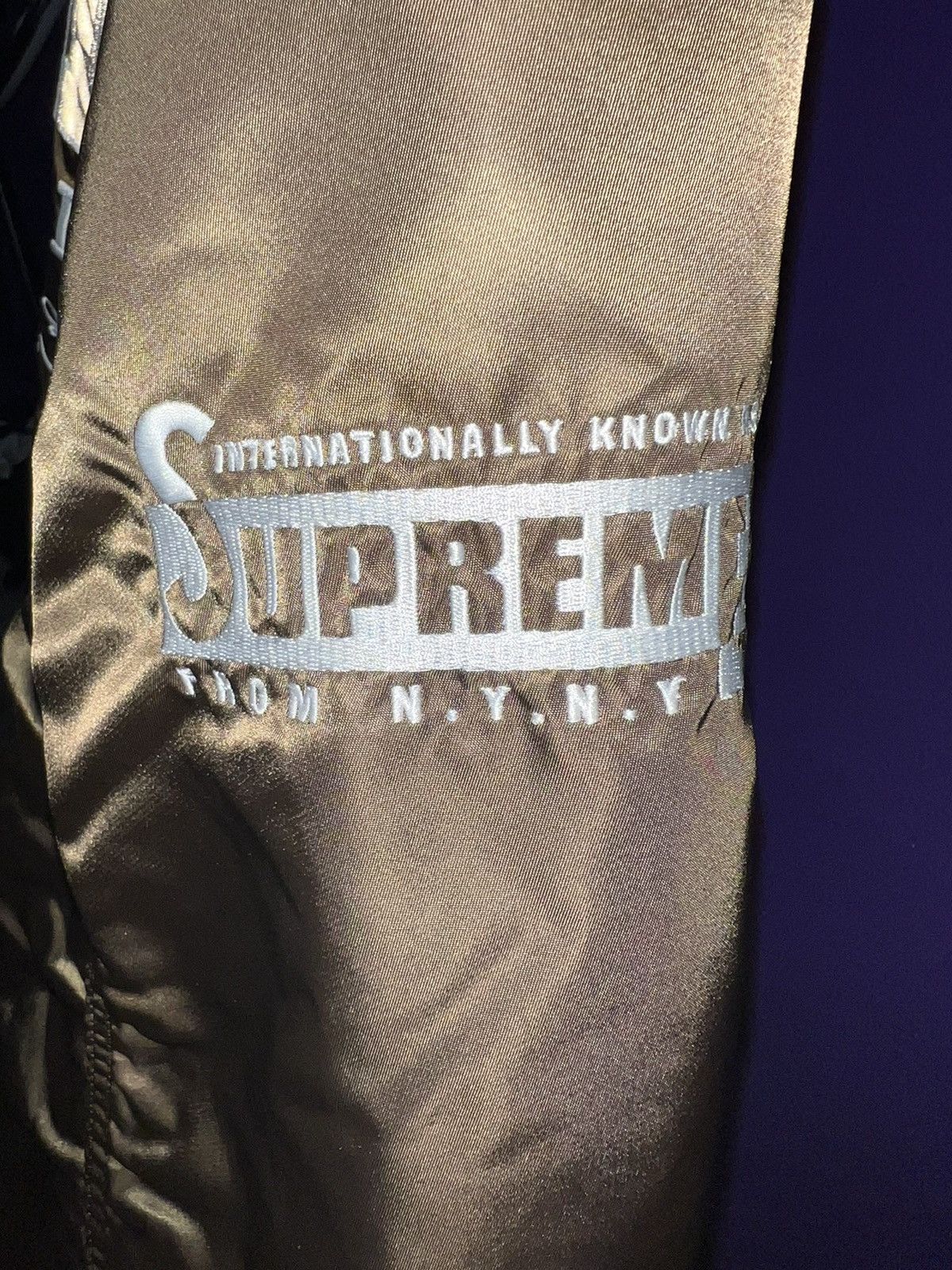 Supreme Supreme second to none MA-1 jacket Size US L / EU 52-54 / 3 - 5 Thumbnail