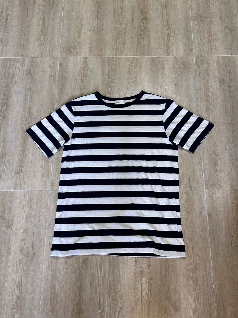 Dries Van Noten Dries Van Noton Striped Short Sleeve T-Shirt Size US S / EU 44-46 / 1 - 1 Thumbnail