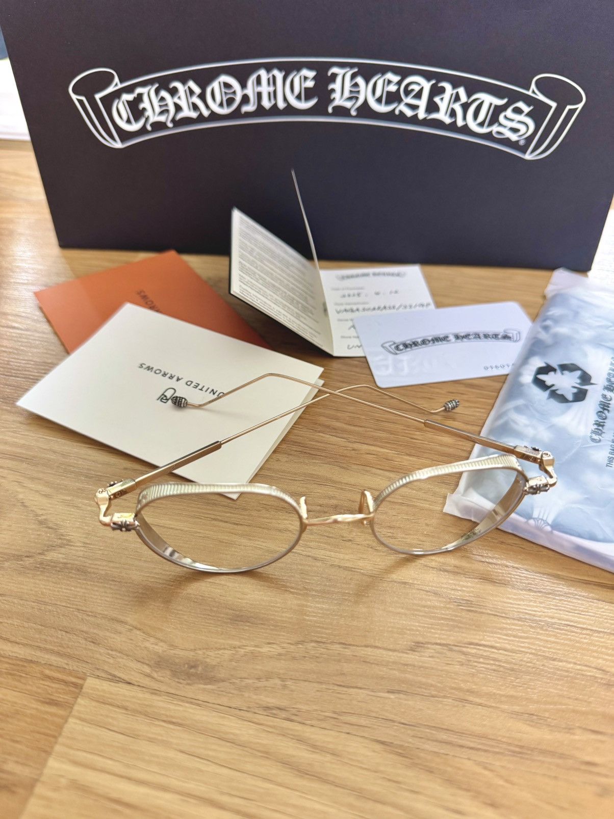 Chrome Hearts Chrome Hearts / Vagasorease Gold&Silver / Never Worn Size ONE SIZE - 1 Thumbnail
