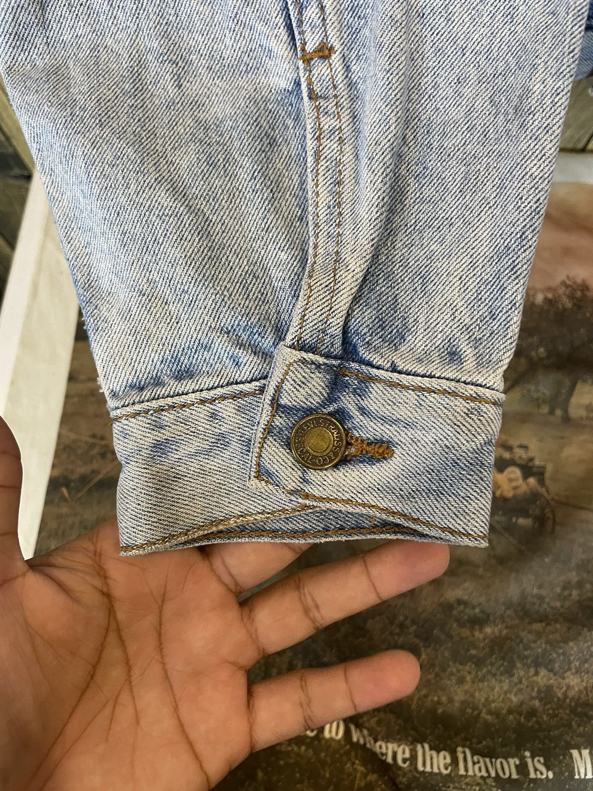 Designer × Levi's × Vintage Vintage levis Denim Jacket Size US L / EU 52-54 / 3 - 2 Thumbnail