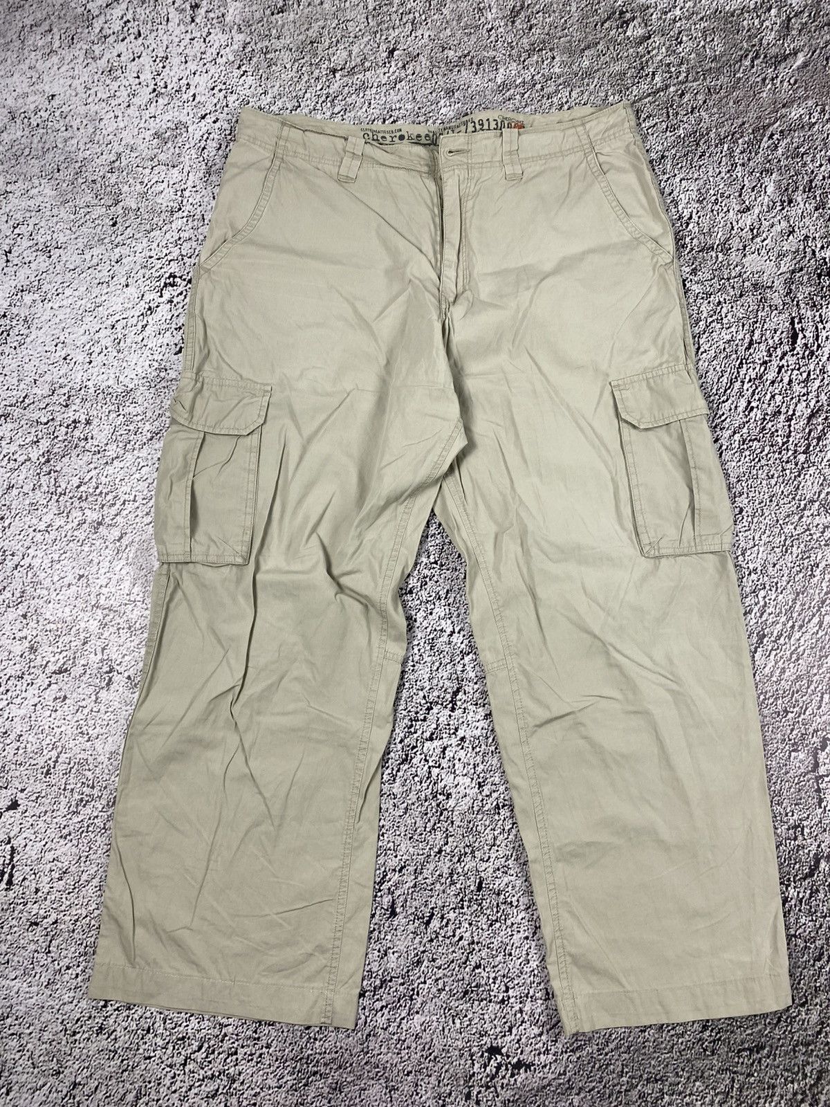 Vintage Vintage Y2K wide cargo outdoor style pants 00s streetwear Size US 36 / EU 52 - 1 Thumbnail