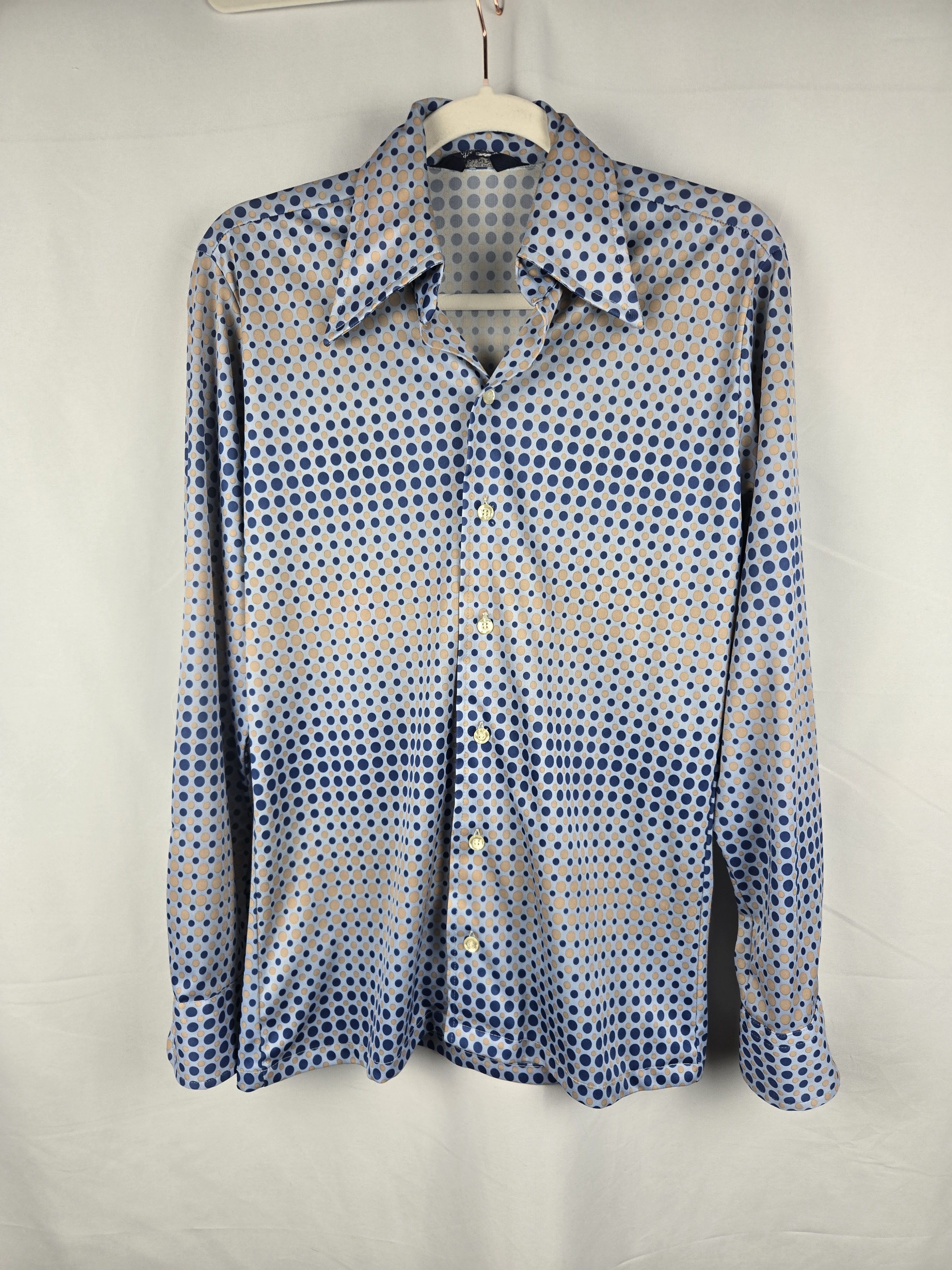 Other Vintage Pierre La Grande Donegal Disco Shirt Size US S / EU 44-46 / 1 - 1 Thumbnail