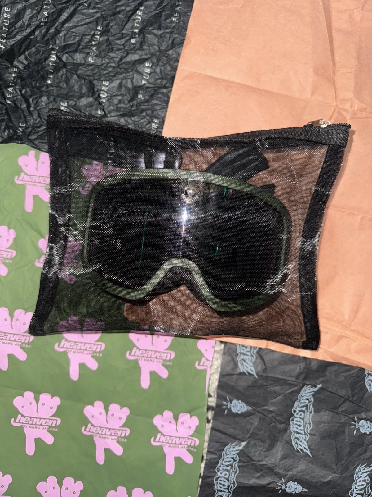 Moncler Moncler Army Green Terrabeam Goggles Size ONE SIZE - 2 Thumbnail