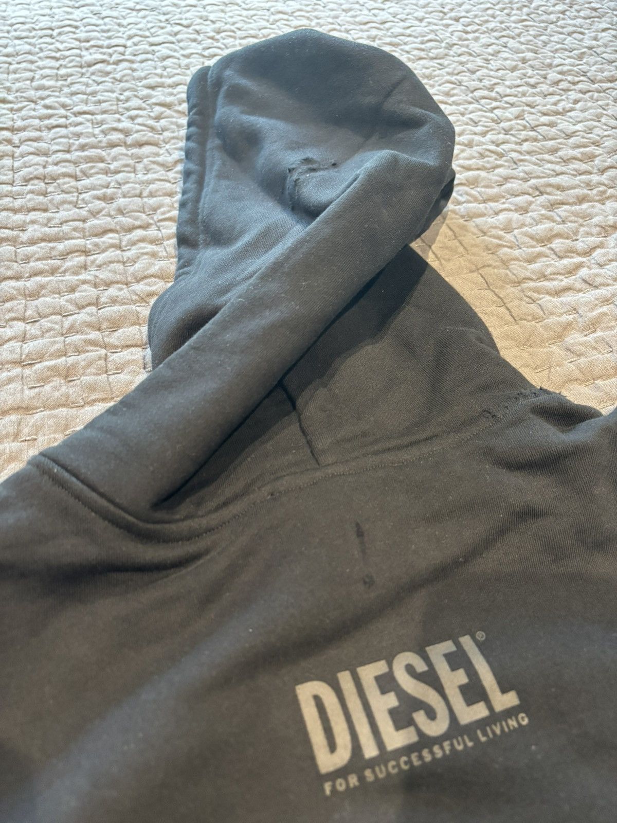 Diesel Black Diesel Hoodie Size US L / EU 52-54 / 3 - 9 Thumbnail
