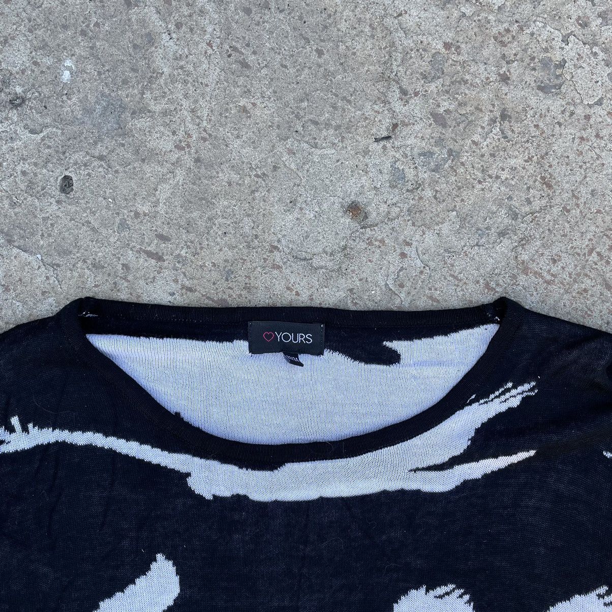 Japanese Brand × Vintage Vintage Knit Sweater Y2K 90s Overprint USA Japanese Style Size XXL / US 16-18 / IT 52-54 - 6 Thumbnail
