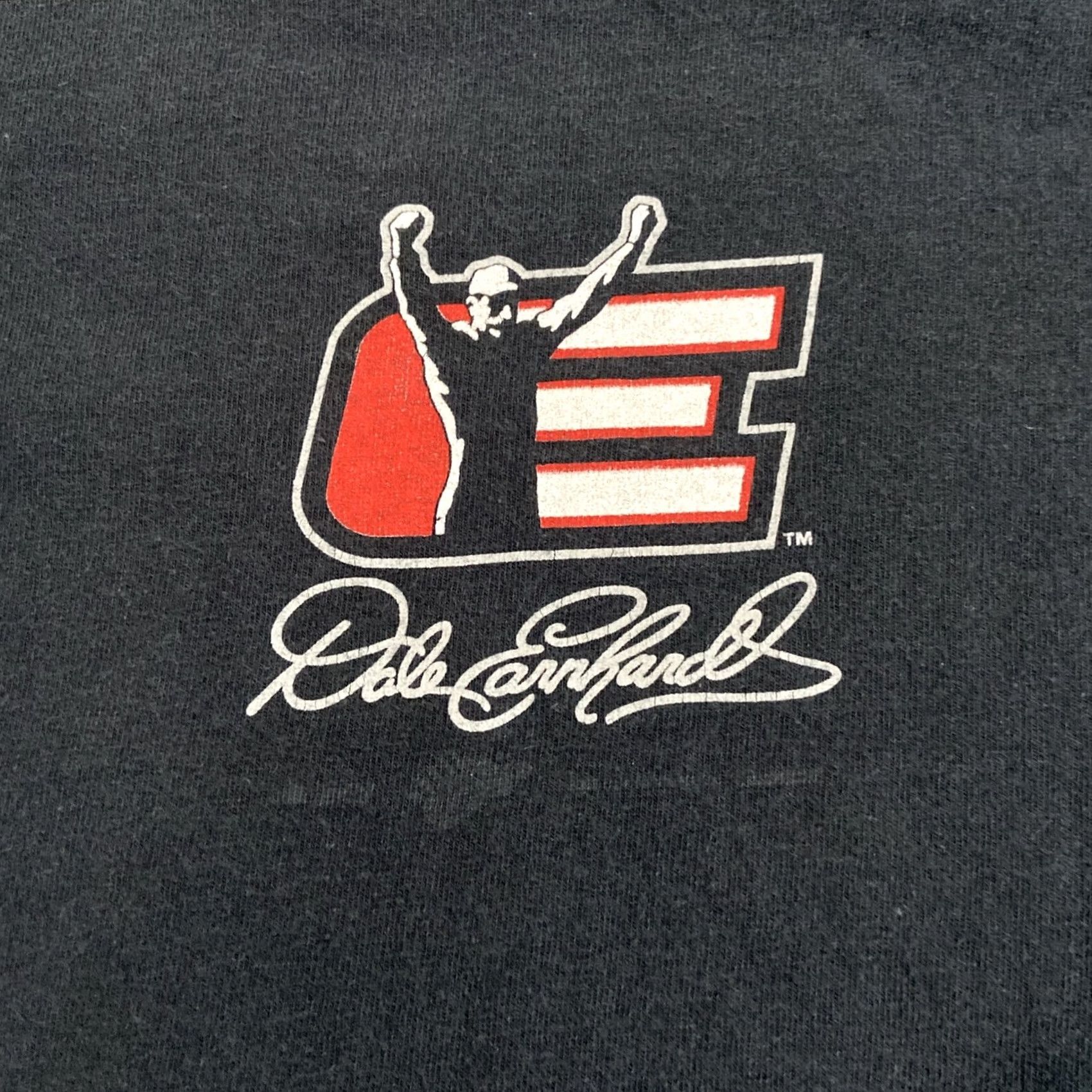Vintage VINTAGE Dale Earnhardt Winner's Circle T-Shirt Men Sz XXL Black 1990s Nascar Winston Cup Championships Graphic Print Front Back Sleeve Mens Two-Sided Size US XXL / EU 58 / 5 - 7 Thumbnail