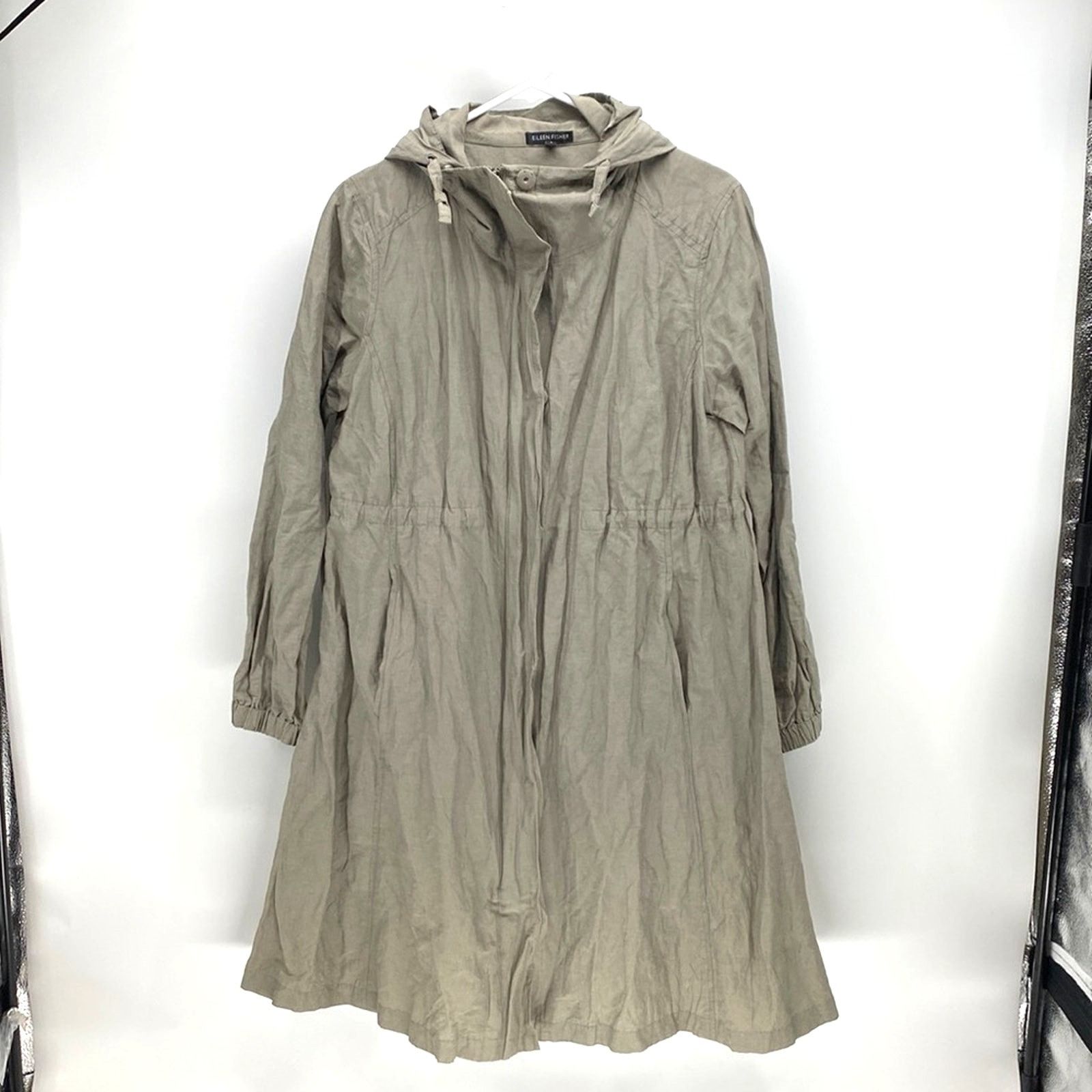 Eileen Fisher Eileen Fisher nylon metallic light green oversized size S Size S / US 4 / IT 40 - 1 Thumbnail