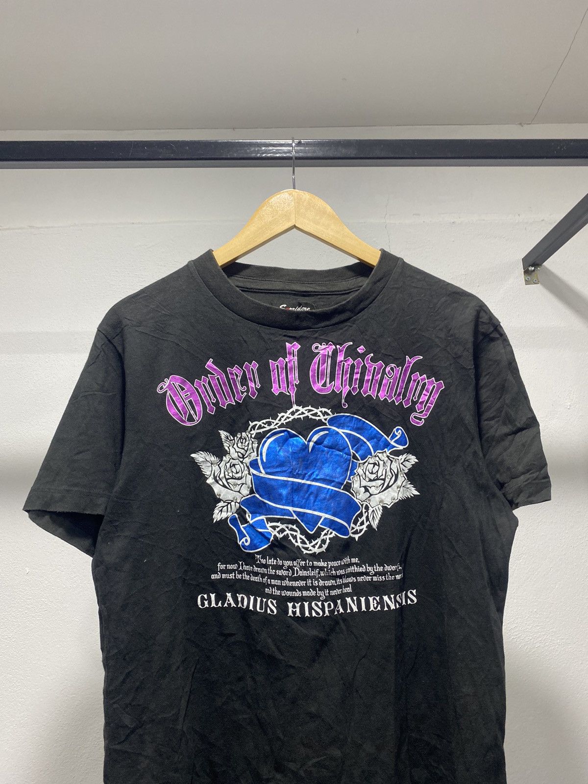 Hysteric Glamour Sick☠️ Sorridere Poem Love Y2K Punk Grunge Lgb Ed Hardy Size US M / EU 48-50 / 2 - 5 Thumbnail