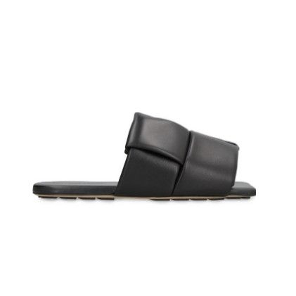 Bottega Veneta o1y0526 Slippers in Black Size US 7 / EU 40 - 1 Thumbnail