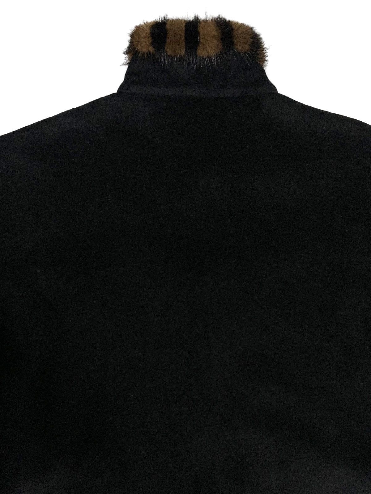 Japanese Brand Vintage Japanese Brand Mink Fur Wool Oversized Jacket Size L / US 10 / IT 46 - 12 Thumbnail