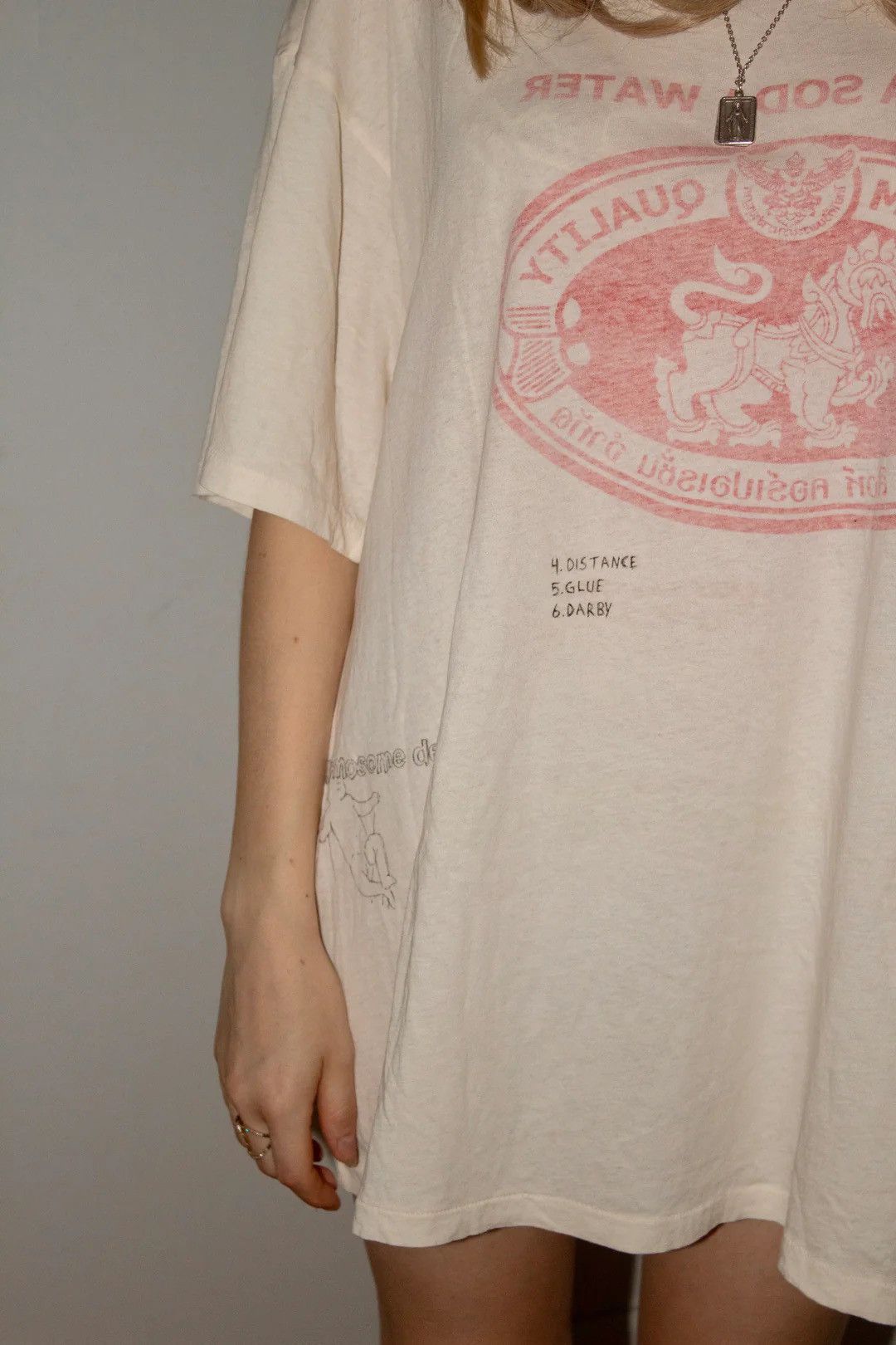 Enfants Riches Deprimes 🚭1of1 GRAIL🚭 HAND-DRAWN SS2021 "SINGHA SODA" BANNED RELEASE Size US XXL / EU 58 / 5 - 4 Thumbnail