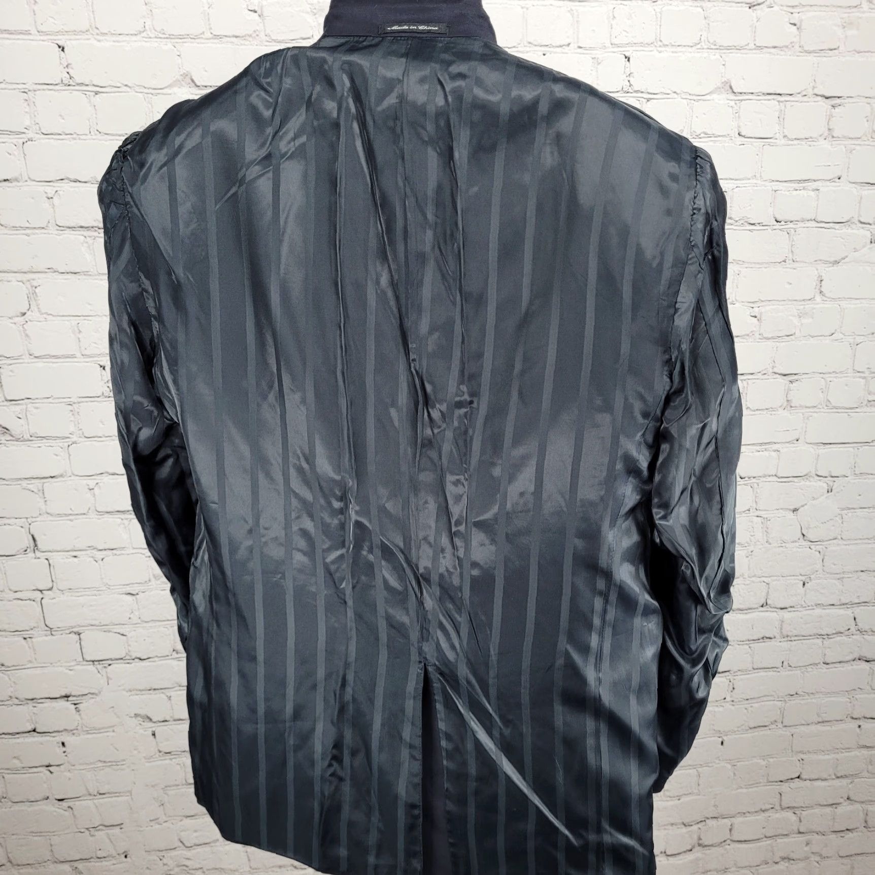 Austin Reed Austin Reed Blazer 42R Blue Wool 2-Button Notch Vented Classic Mens Size 42R - 6 Thumbnail