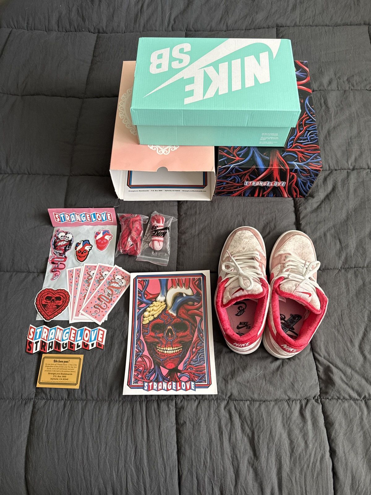 Nike × StrangeLove Skateboards Strangelove Nike Dunks Size US 9.5 / EU 42-43 - 14 Thumbnail