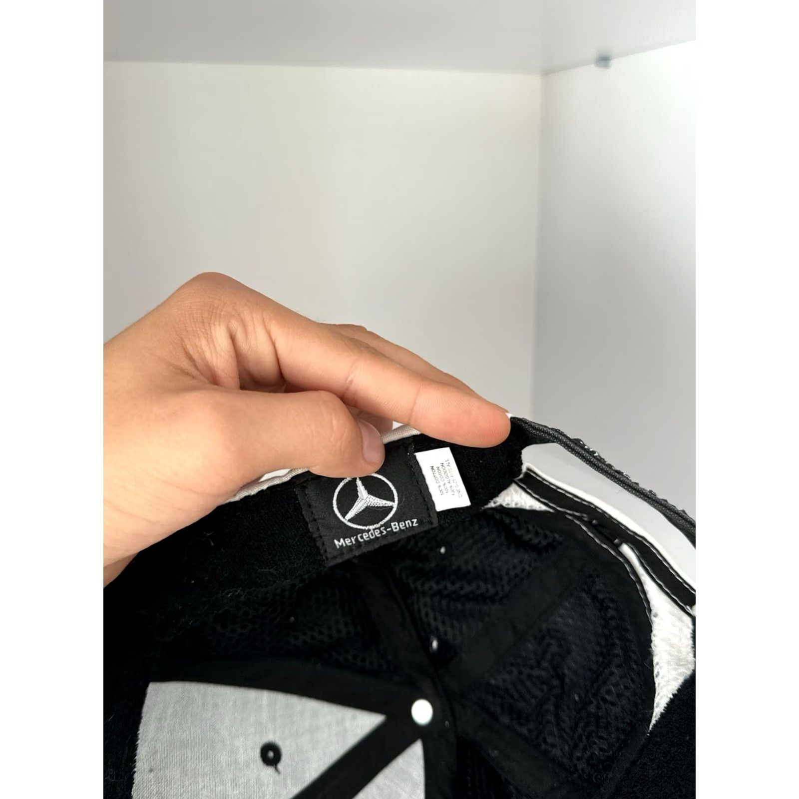 Mercedes-Benz VINTAGE Mercedes Denz Cap Baseball Mens One Size Black 90s Cars washed cap Size ONE SIZE - 8 Thumbnail