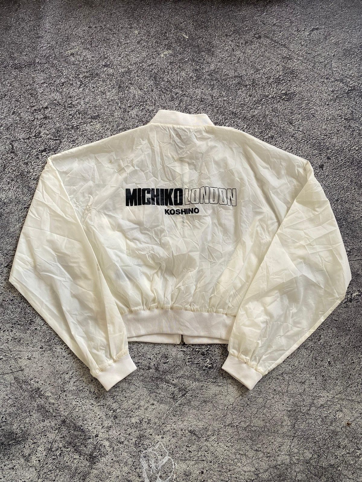 Michiko Koshino London 2000s - Michiko London Koshino x Joutie Boxy Bomber Jacket Size US M / EU 48-50 / 2 - 1 Thumbnail