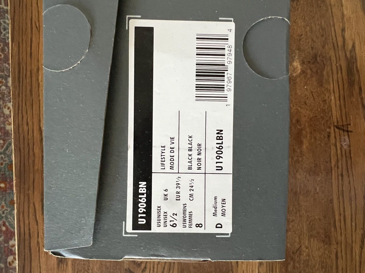 New Balance New Balance 1906L - Black Size US 8 / IT 38 - 3 Thumbnail