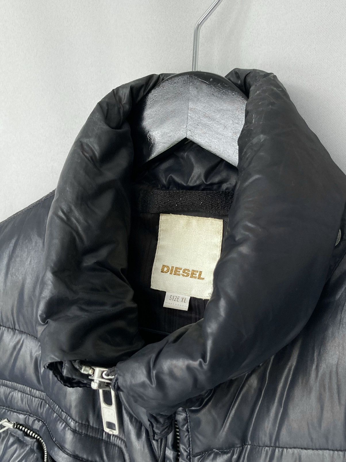 Diesel Vintage Diesel Puffer Down Fill Jacket Size US XL / EU 56 / 4 - 7 Thumbnail