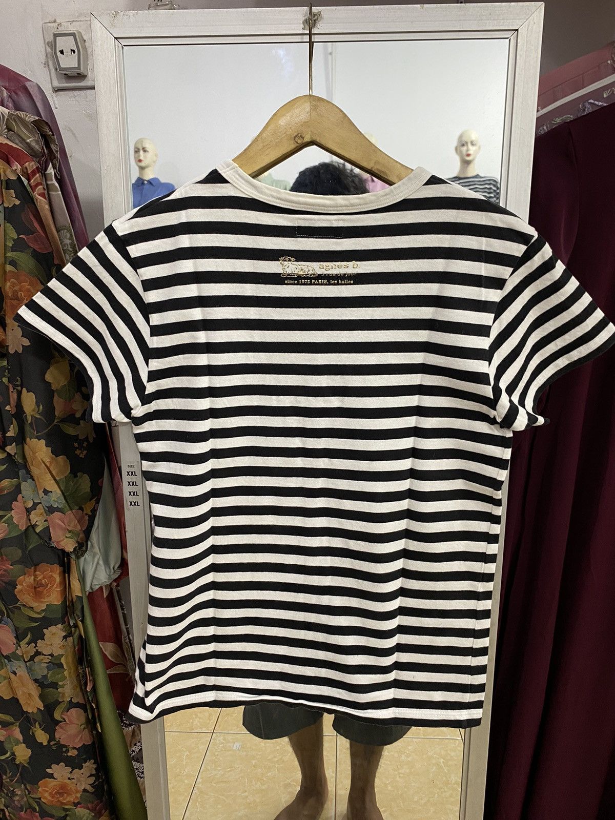 agnes b. Agnes B Made In Japan Stipes Blouse Size M / US 6-8 / IT 42-44 - 3 Thumbnail