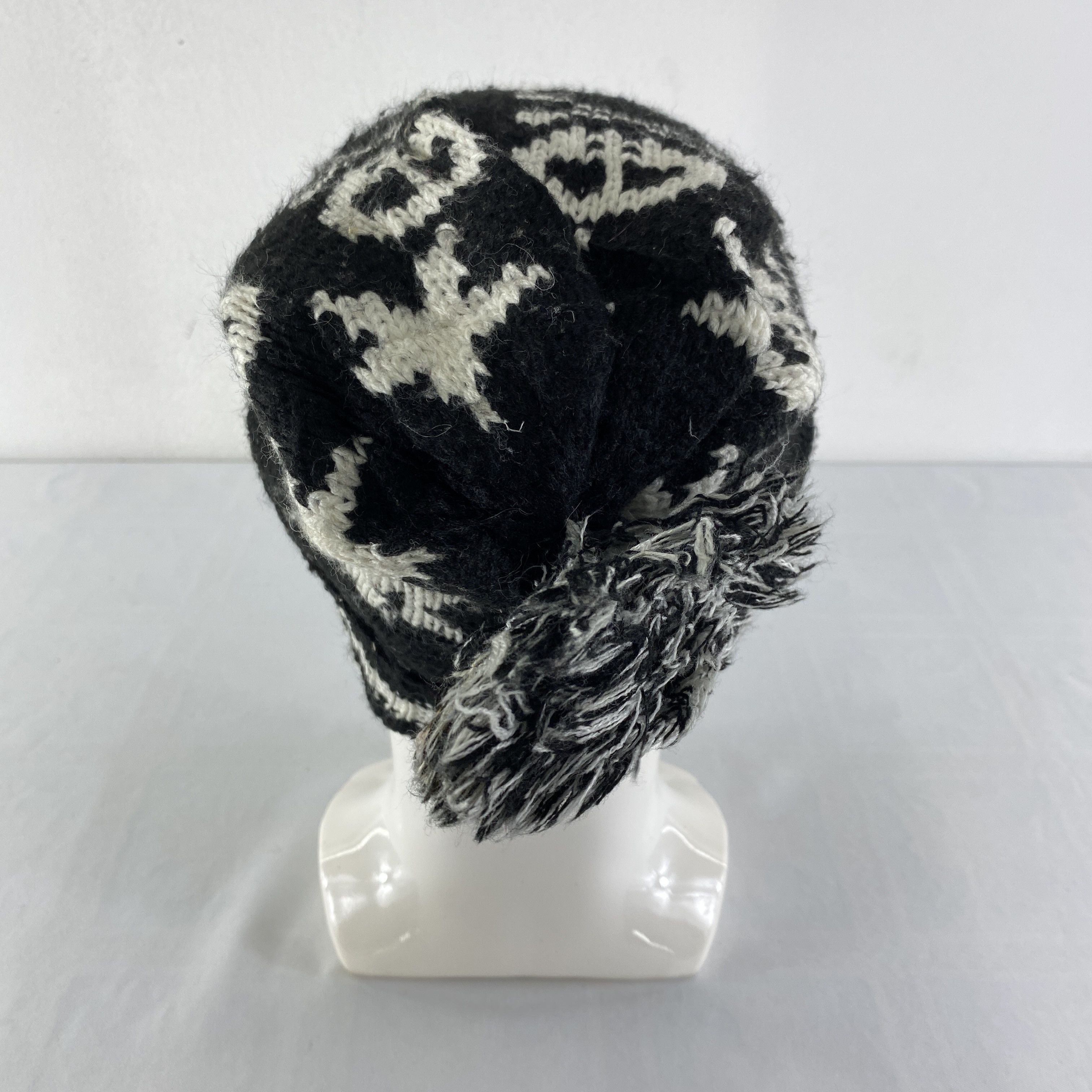 Japanese Brand Skulls Design Snow Cap Hat Beanie -BN594 Size ONE SIZE - 3 Thumbnail