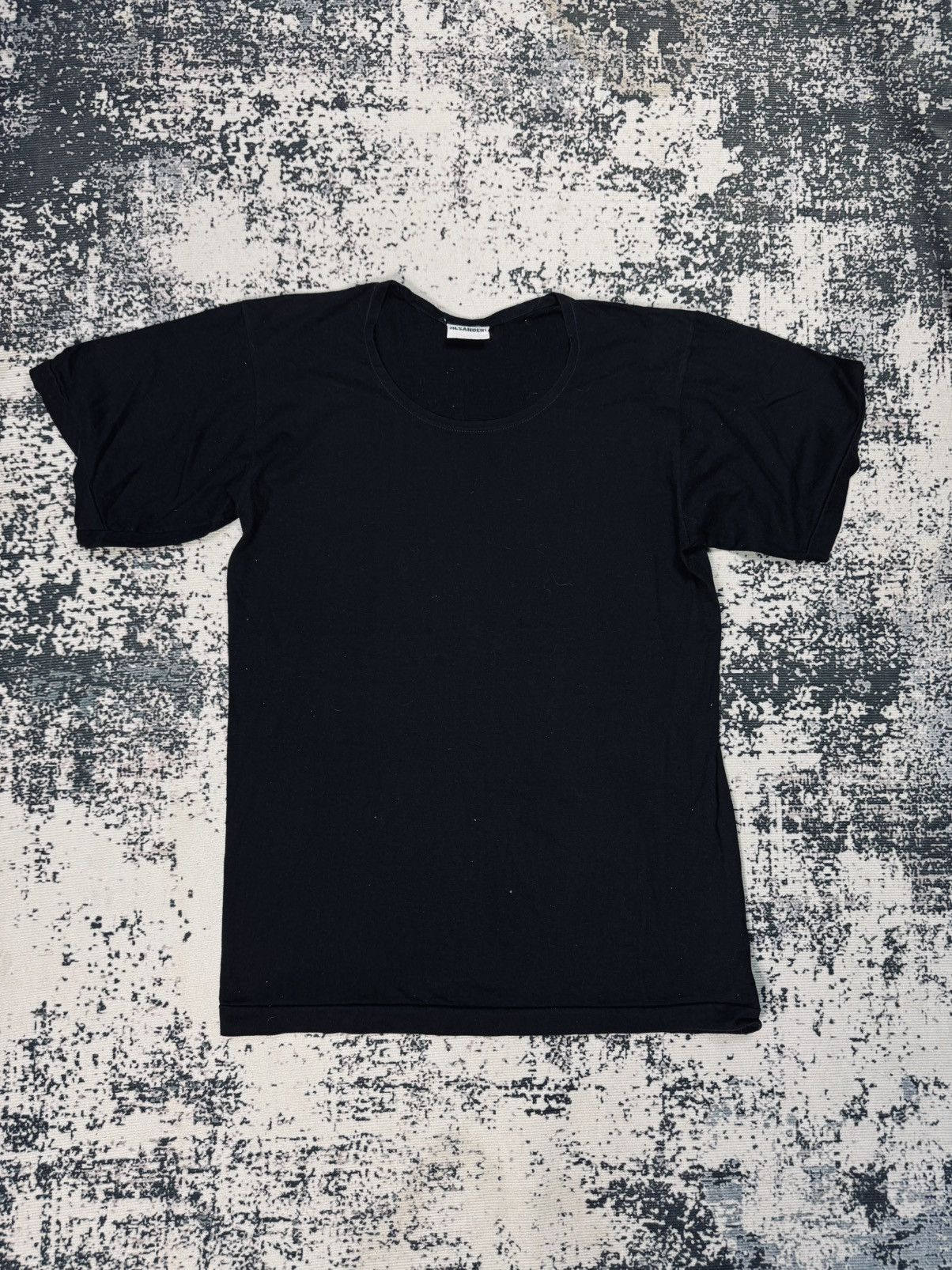 Jil Sander JIL SANDER Cotton Jersey T-Shirt Black M womens Size US M / EU 48-50 / 2 - 1 Thumbnail