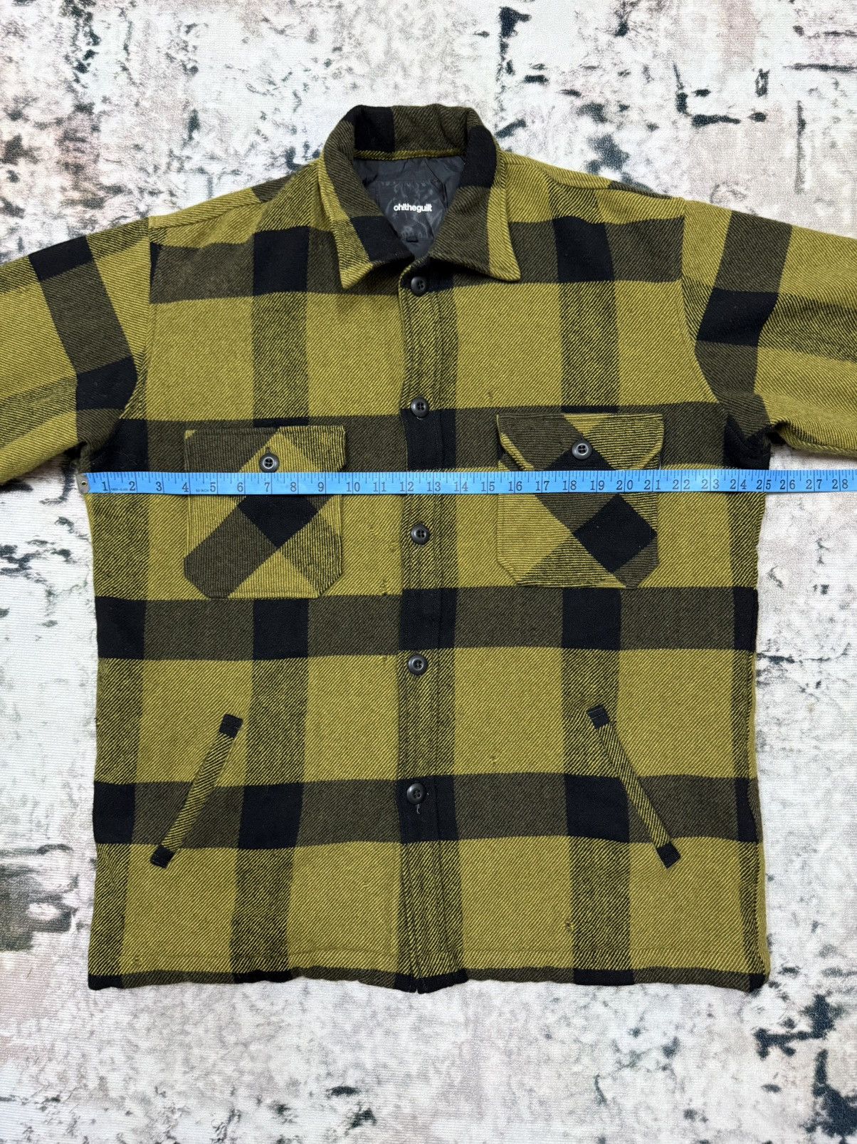Japanese Brand × Vintage Vintage oh!theguilt chekered woolen shacket jacket Size US XL / EU 56 / 4 - 15 Thumbnail