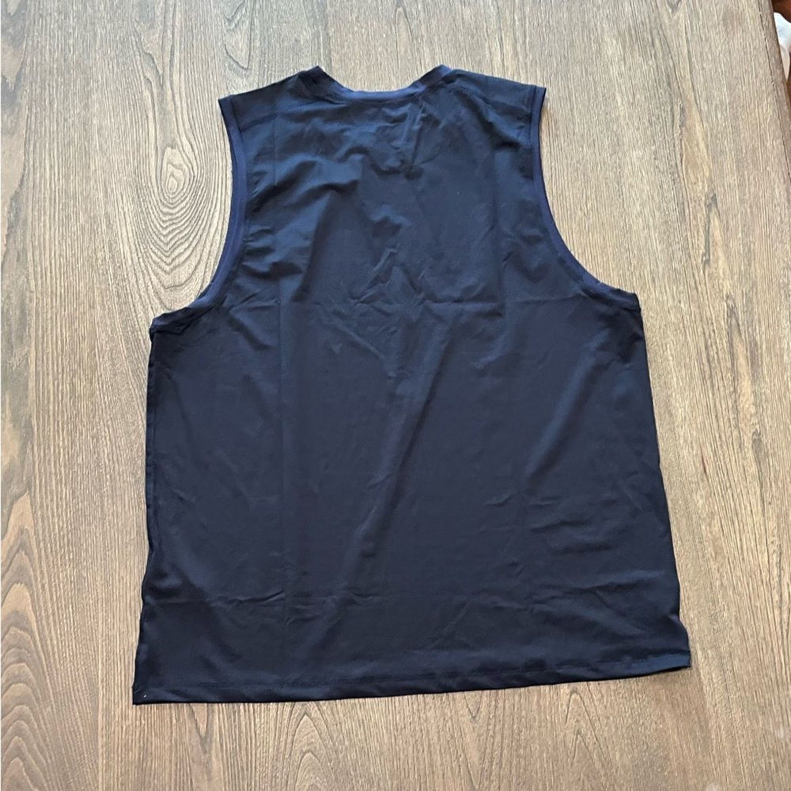 & Other Stories NWOT Tonal Mens Navy Workout Tank Top Mesh Size L Size US L / EU 52-54 / 3 - 5 Thumbnail