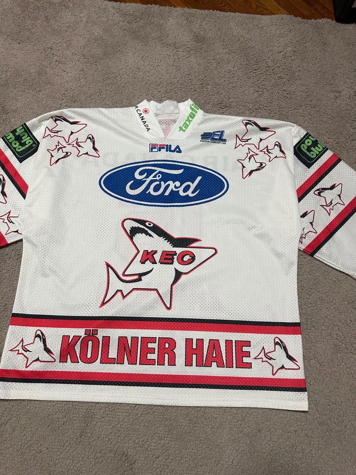 Fila Kolner Haie Corey 1997-98 Hockey Shirt Jersey ZARRILLO Fila Size US XL / EU 56 / 4 - 3 Thumbnail