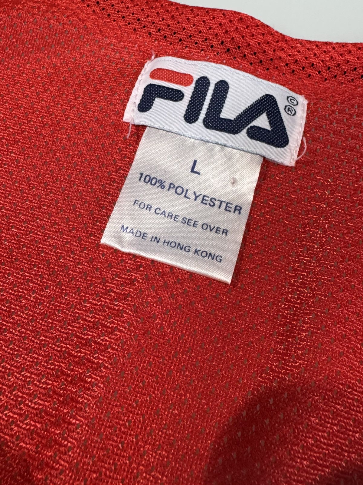 Fila × Japanese Brand × Vintage FILA GRAIL “B-Ball” size Large mint made in Hong Kong 🇭🇰 Size US L / EU 52-54 / 3 - 5 Thumbnail