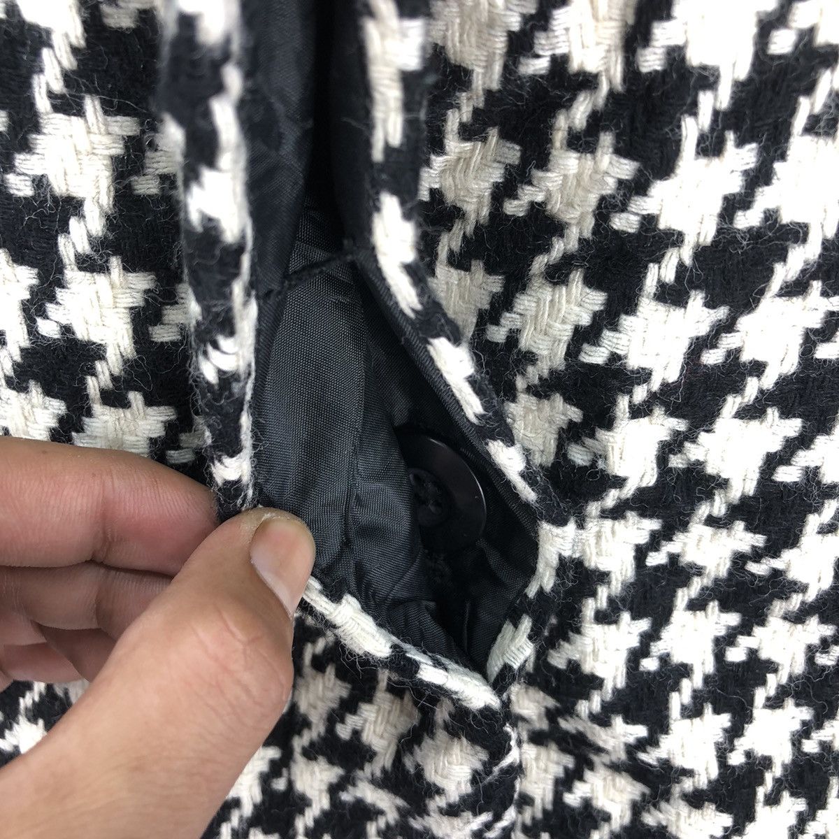 Japanese Brand Japanese Brand Re-Brelly Houndstooth Jacket Size M / US 6-8 / IT 42-44 - 6 Thumbnail