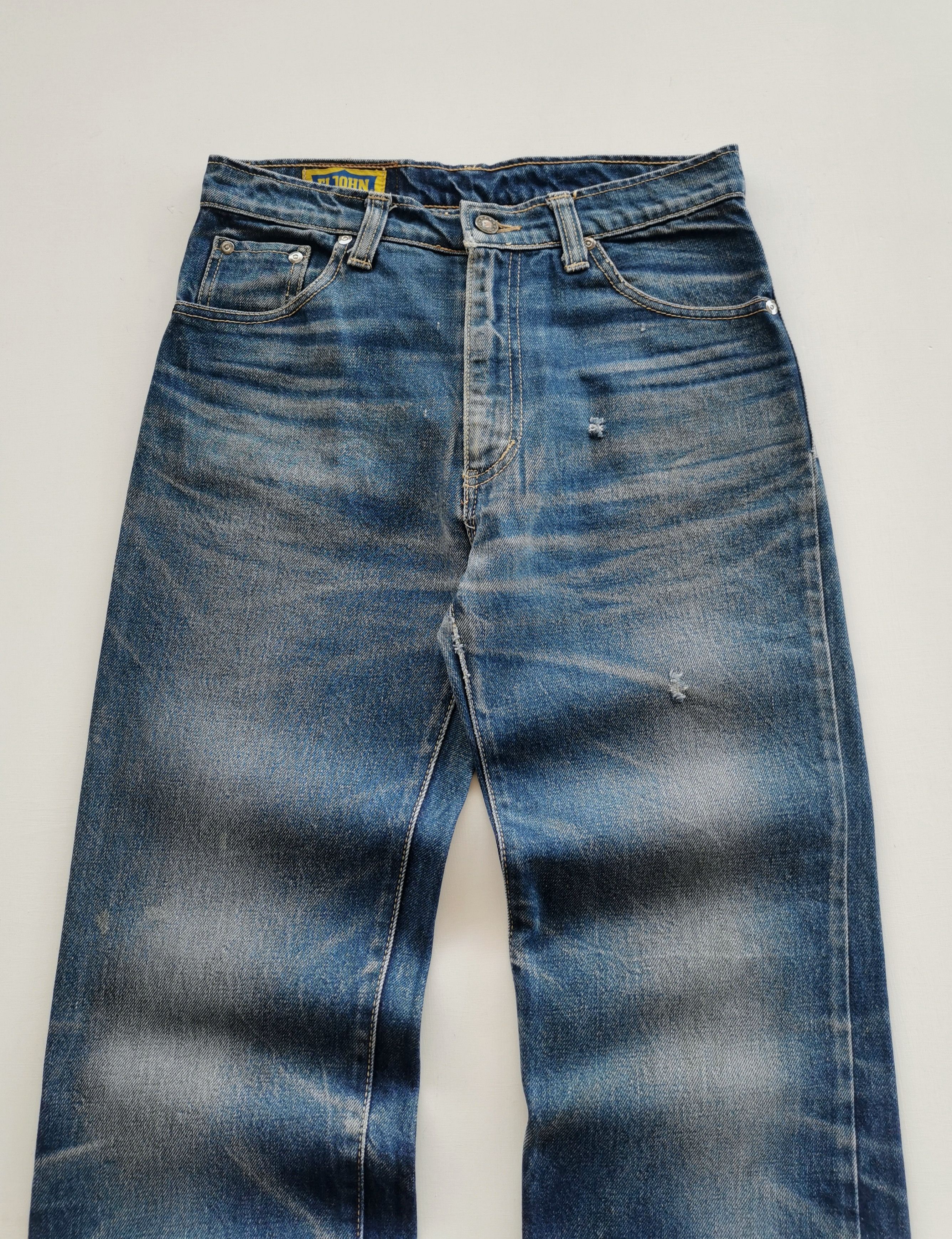 Jean Japanese Brand Eljohn Denim Jeans Size US 29 - 7 Thumbnail
