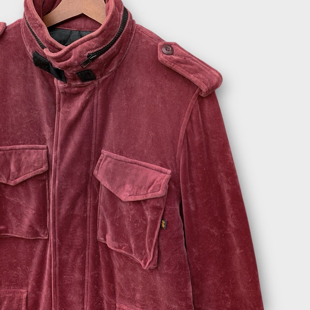 Alpha Industries ALPHA INDUSTRIES M65 VELVET MILITARY JACKET ZIPPER Size US M / EU 48-50 / 2 - 8 Thumbnail