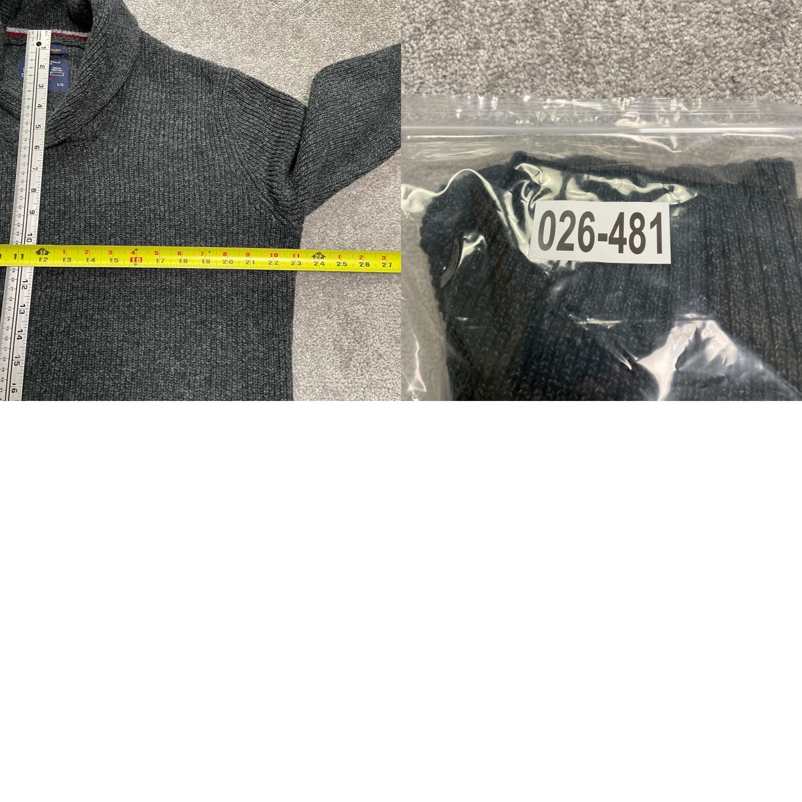 American Eagle Outfitters American Eagle Outfitters Pullover Sweater Mens Large Gray Turtleneck Knit Size US L / EU 52-54 / 3 - 8 Thumbnail
