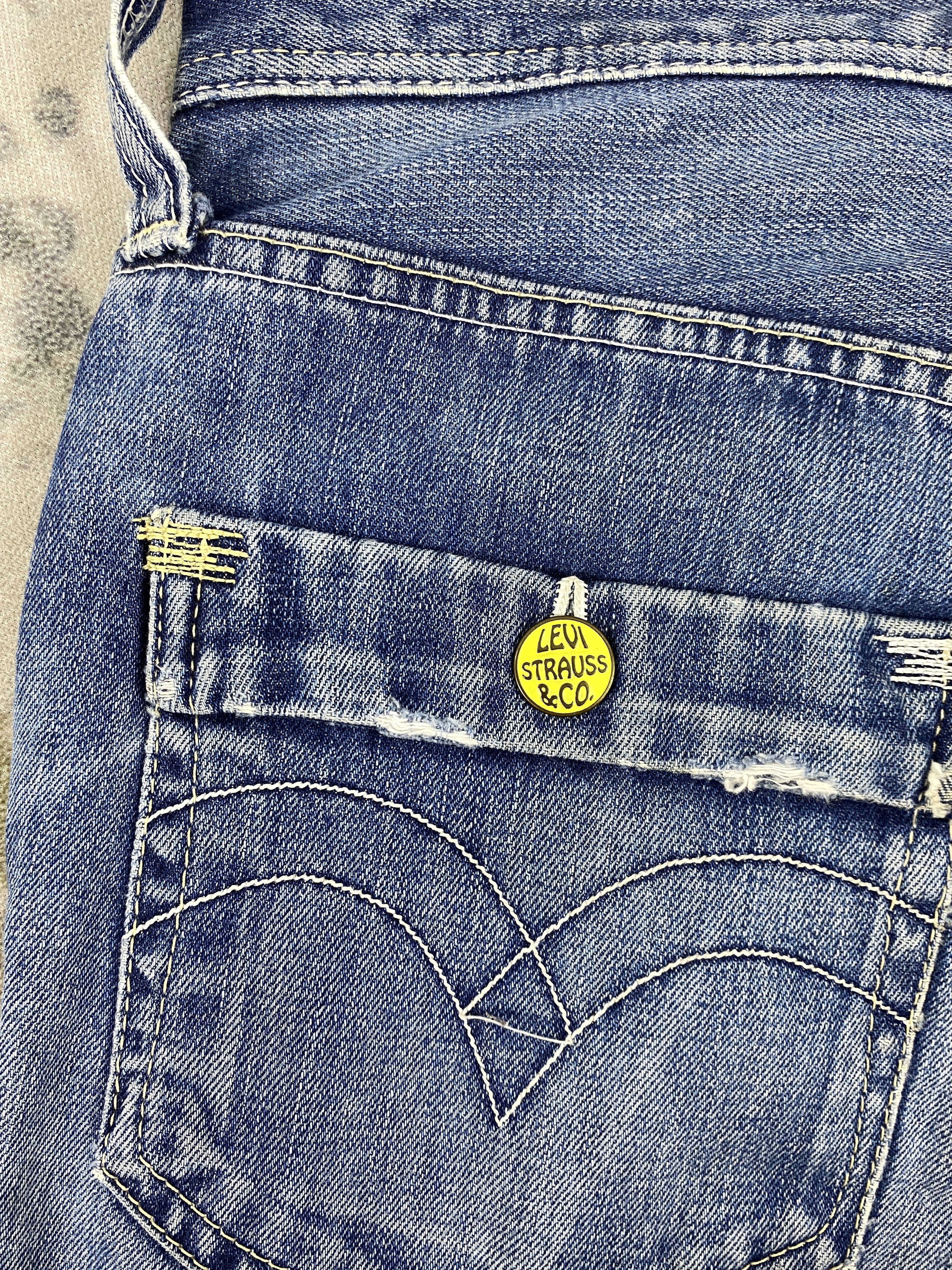 Japanese Brand Distressed Blue Vintage Levi's 502 34x29 Denim -SJ188 Size US 34 / EU 50 - 13 Thumbnail