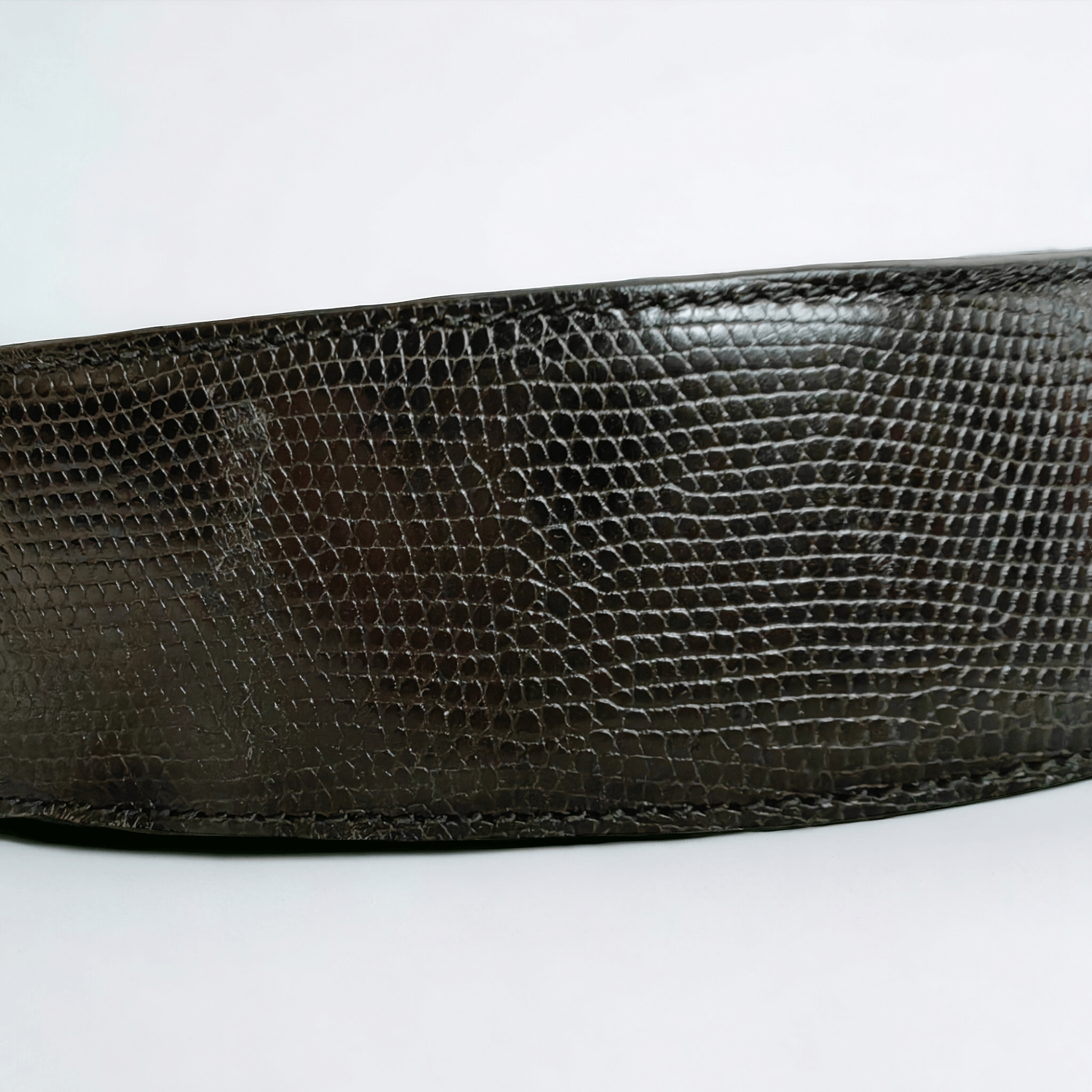 Versace Istante by Gianni Versace Snakeskin Western Belt 70/28 Size ONE SIZE - 3 Thumbnail