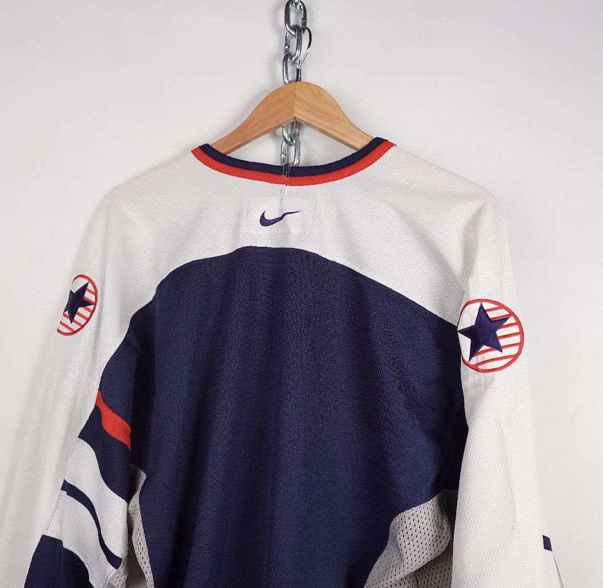 Nike 1998 USA Hockey Nike Jersey - Size M Size US M / EU 48-50 / 2 - 4 Thumbnail