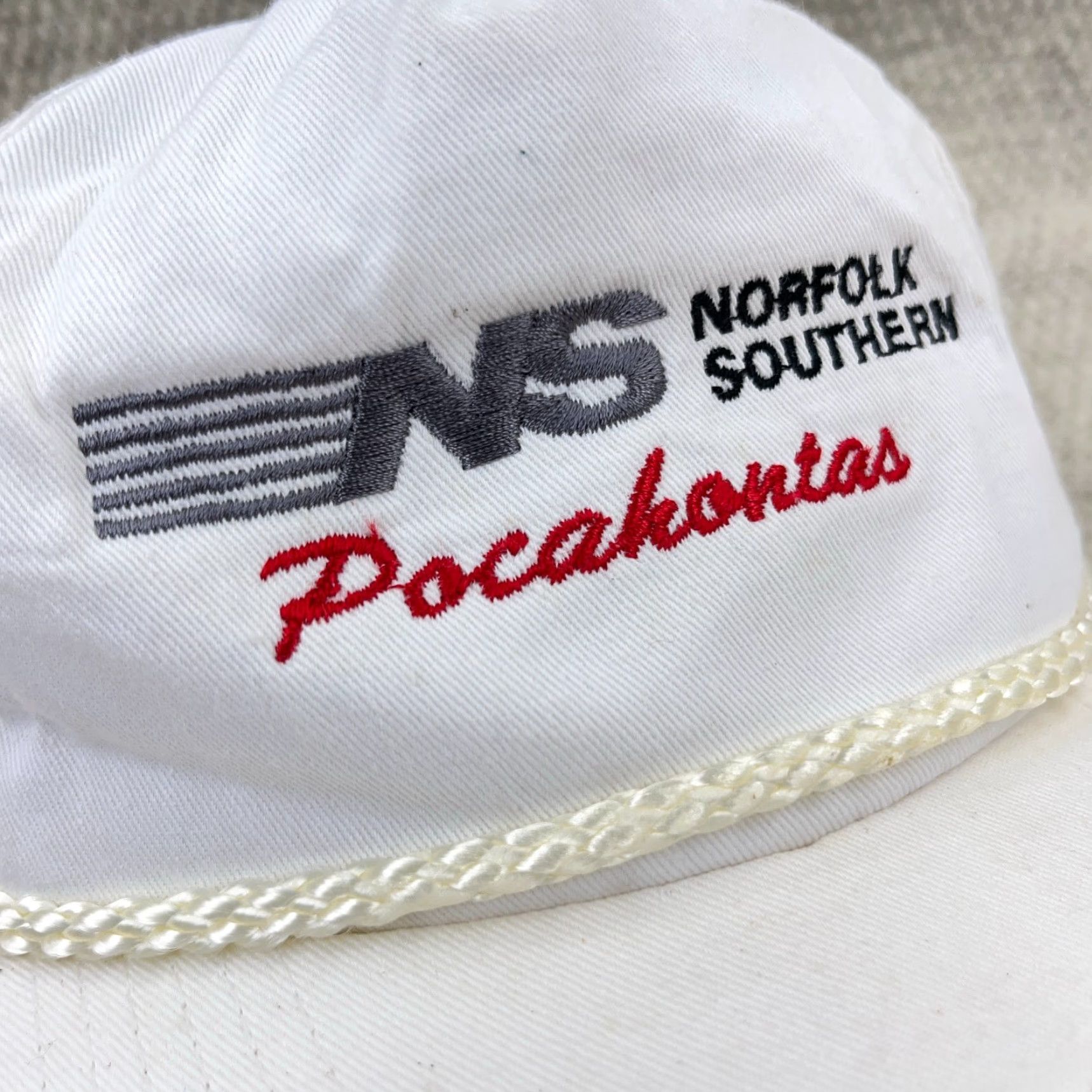 Vintage VINTAGE YoungAn Trucker Hat Cap Button Adjustable White Cotton Polyester 90s 80s 90s Advertising USA Mens Hat Size ONE SIZE - 2 Thumbnail