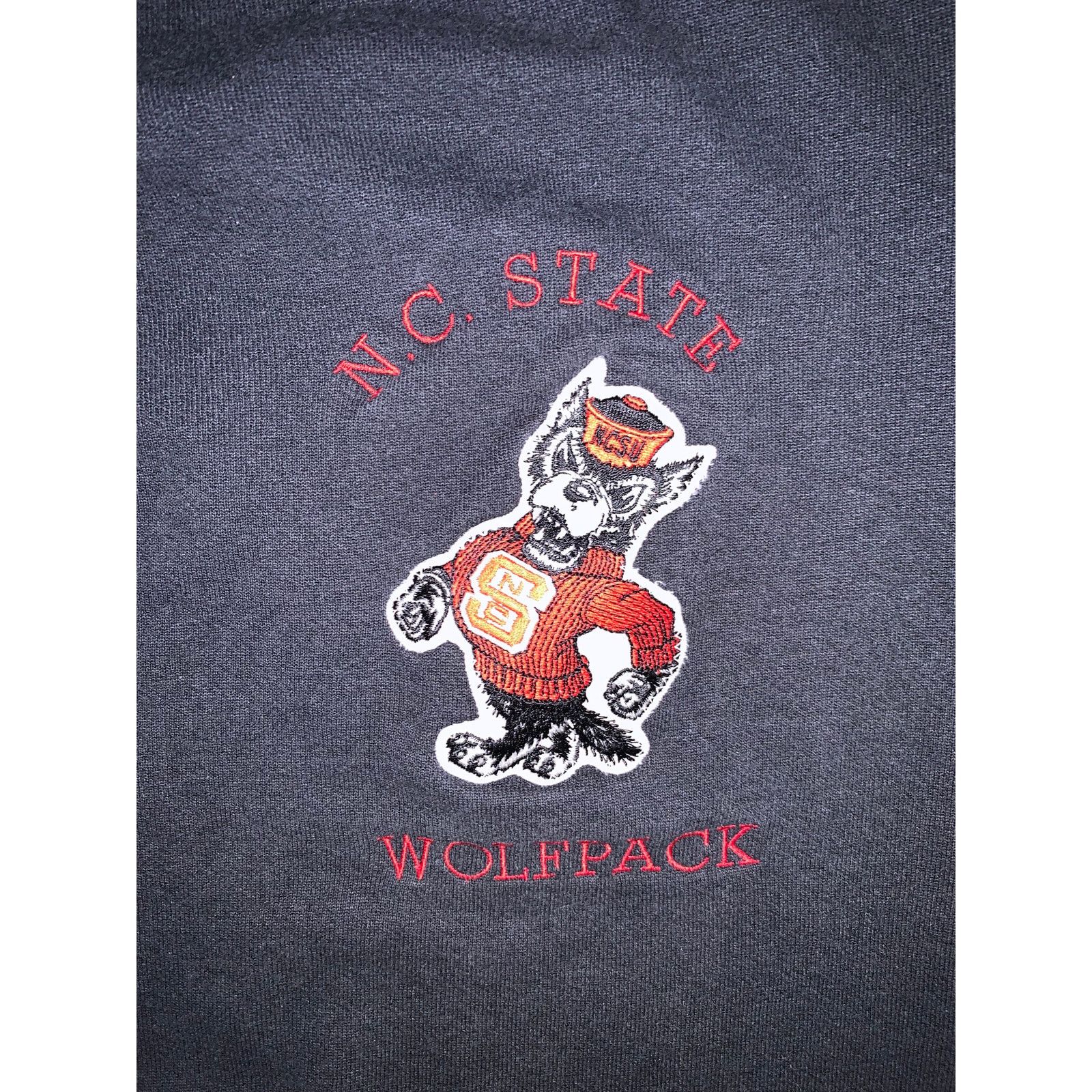NCAA × Other × Vintage Vtg NC State Wolfpack Sweatpants XL USA Athletic Black NCAA Size US 38 / EU 54 - 3 Thumbnail