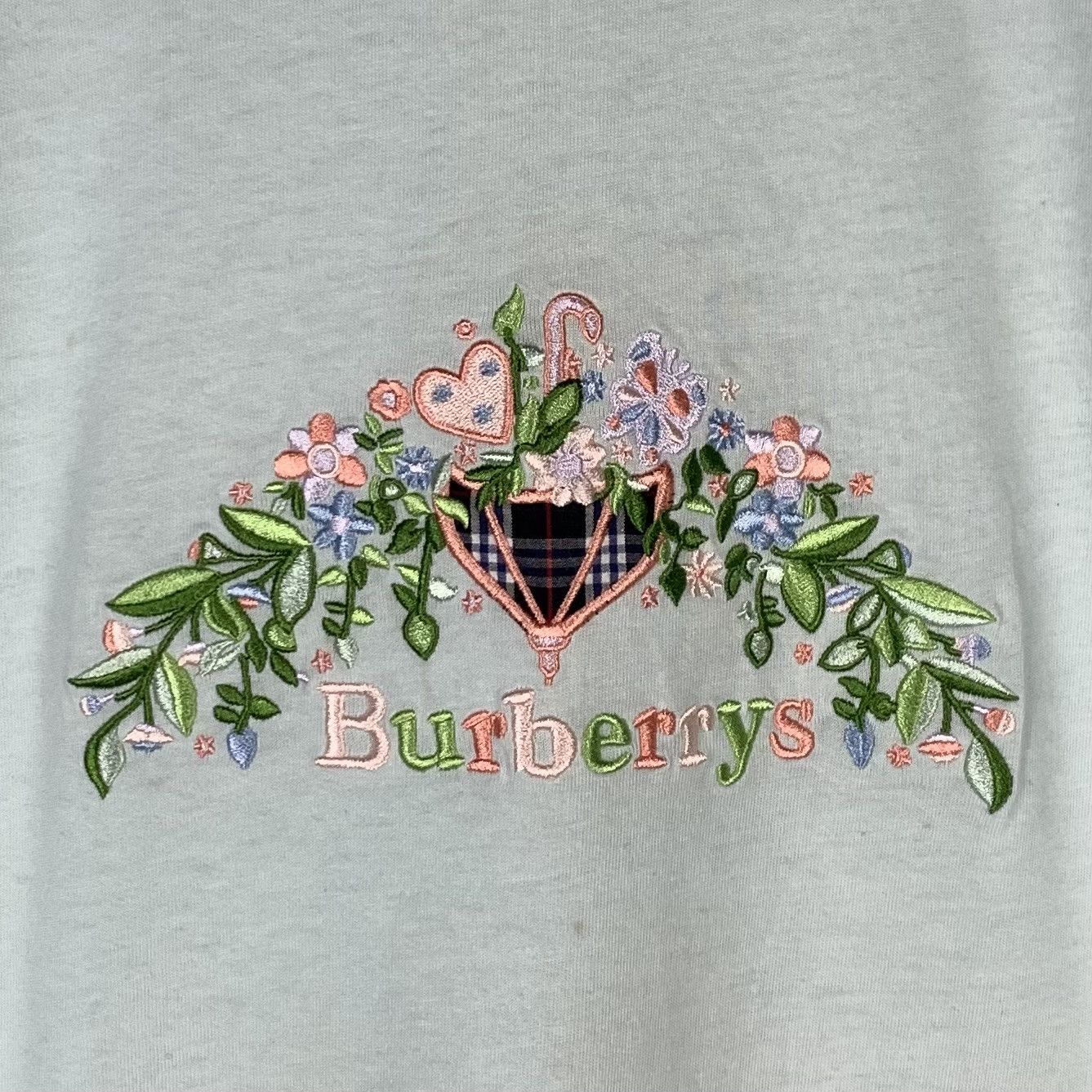 Burberry Vintage 90s Burberrys Tshirt Size US S / EU 44-46 / 1 - 3 Thumbnail