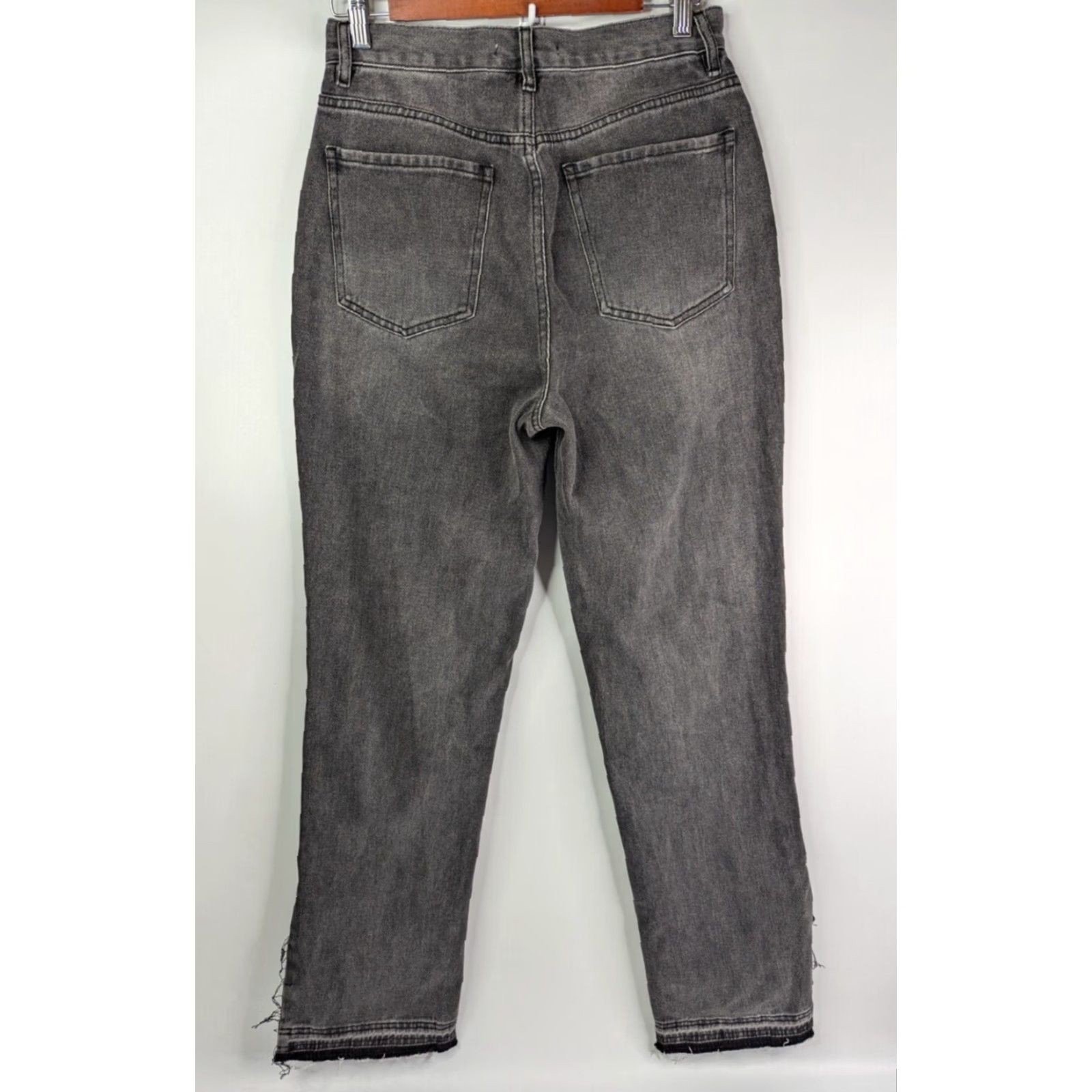 Pacsun Pacsun Jeans Woman’s Size 28 Dad Denim 5-Pocket Gray Black Buttonfly High Rise Vintage No Womens Size 28" / US 6 / IT 42 - 3 Thumbnail
