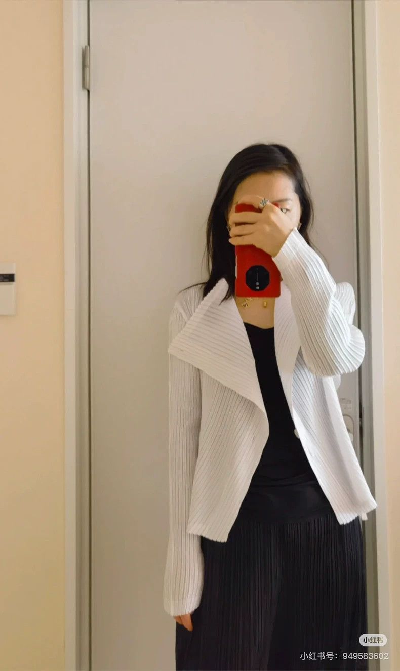 Issey Miyake Issey Miyake size:2 Main line series twill white coat Size S / US 4 / IT 40 - 9 Thumbnail