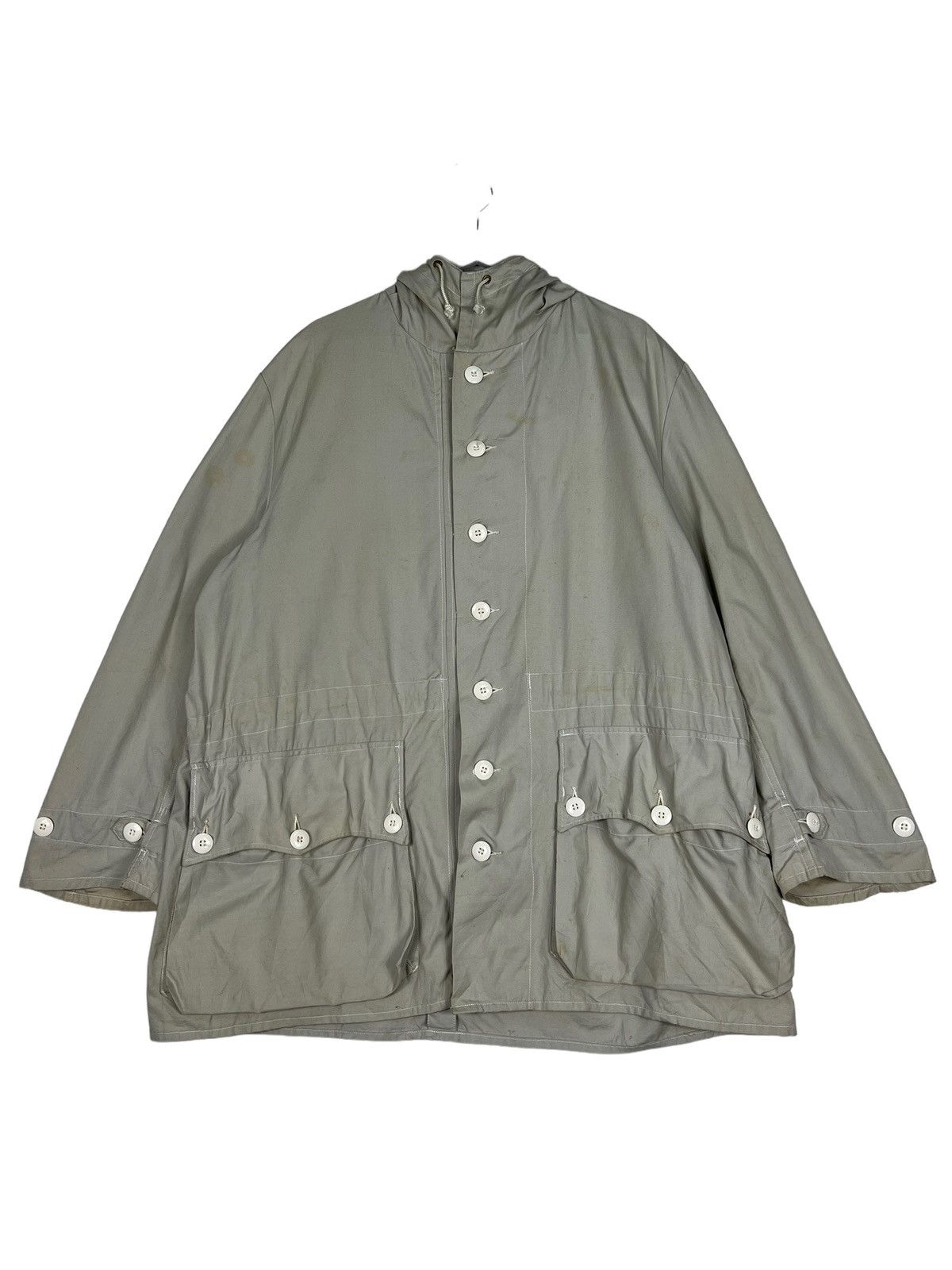 Vintage 🔥 VINTAGE C45 60's Swedish Army M62 snow parka Size US XL / EU 56 / 4 - 2 Thumbnail