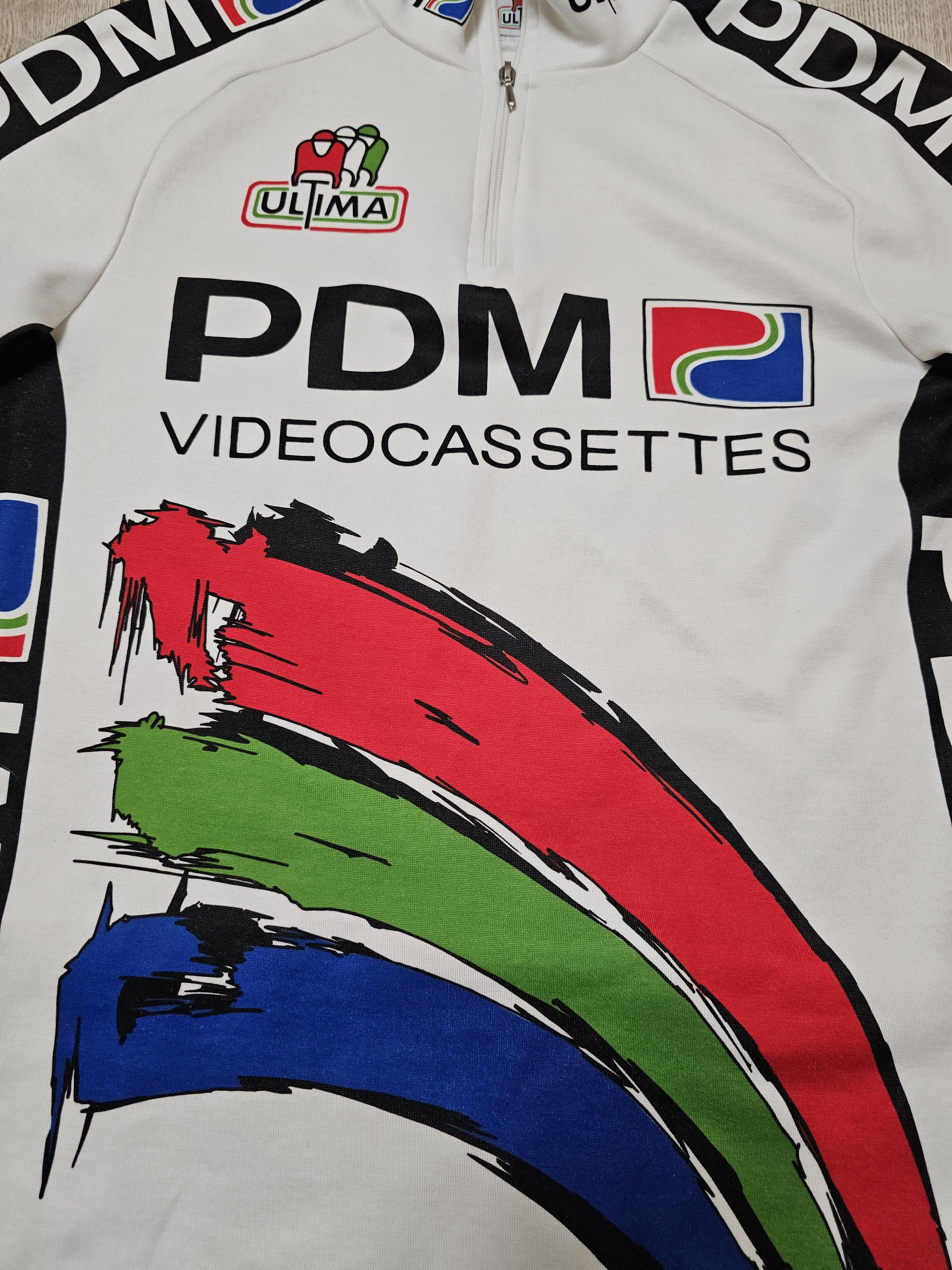 Vintage PDM TEAM CYCLING JERSEY VINTAGE 90s PDM ULTIMA CYCLING Size US S / EU 44-46 / 1 - 3 Thumbnail