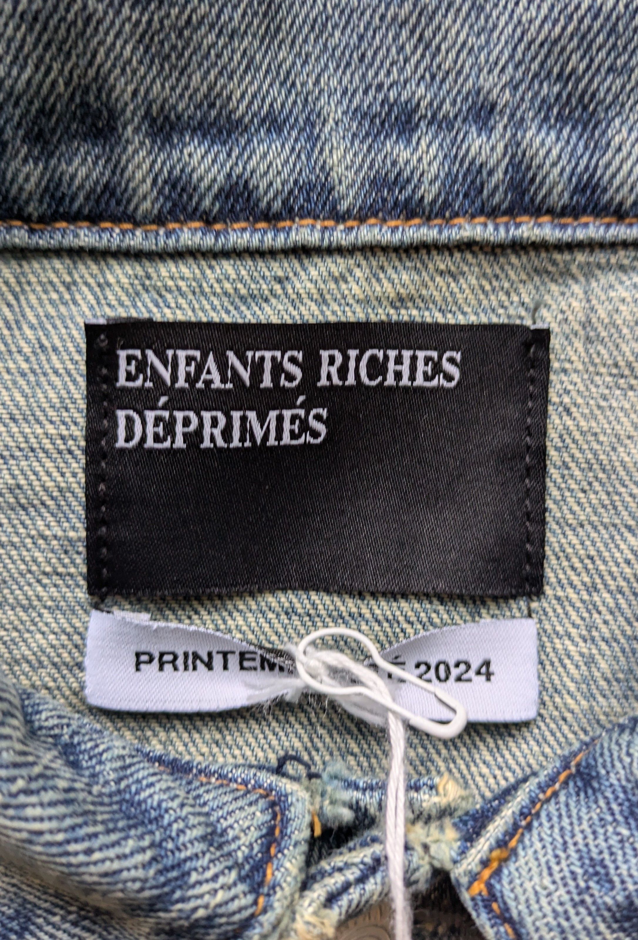 Enfants Riches Deprimes SS24 "Type Deux" Denim Jacket Size US M / EU 48-50 / 2 - 10 Thumbnail