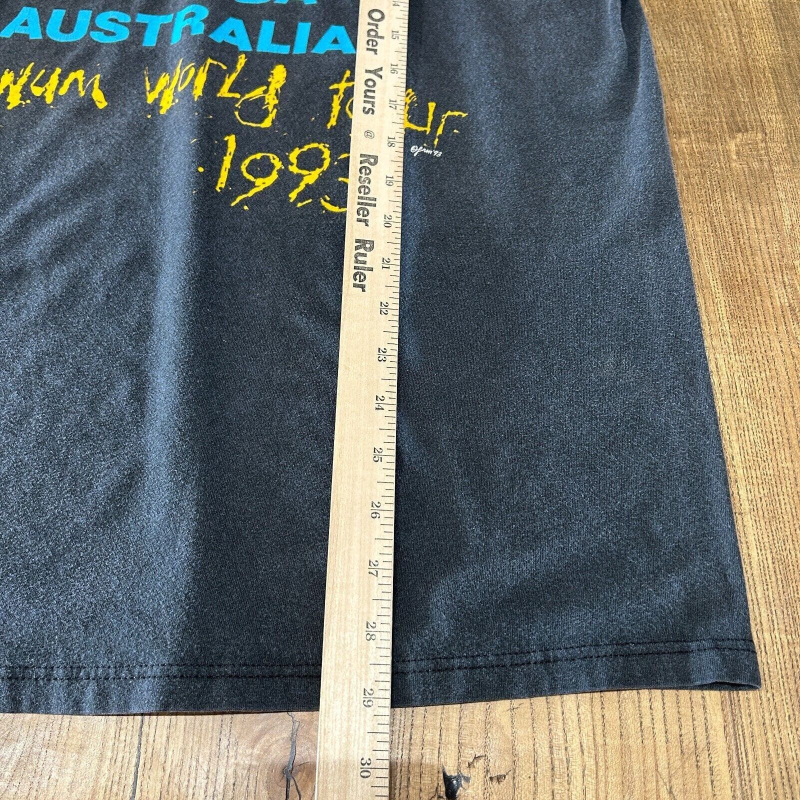Vintage VINTAGE 90s Billy Ray Cyrus Platinum Tour Band T-Shirt L Size US L / EU 52-54 / 3 - 9 Thumbnail