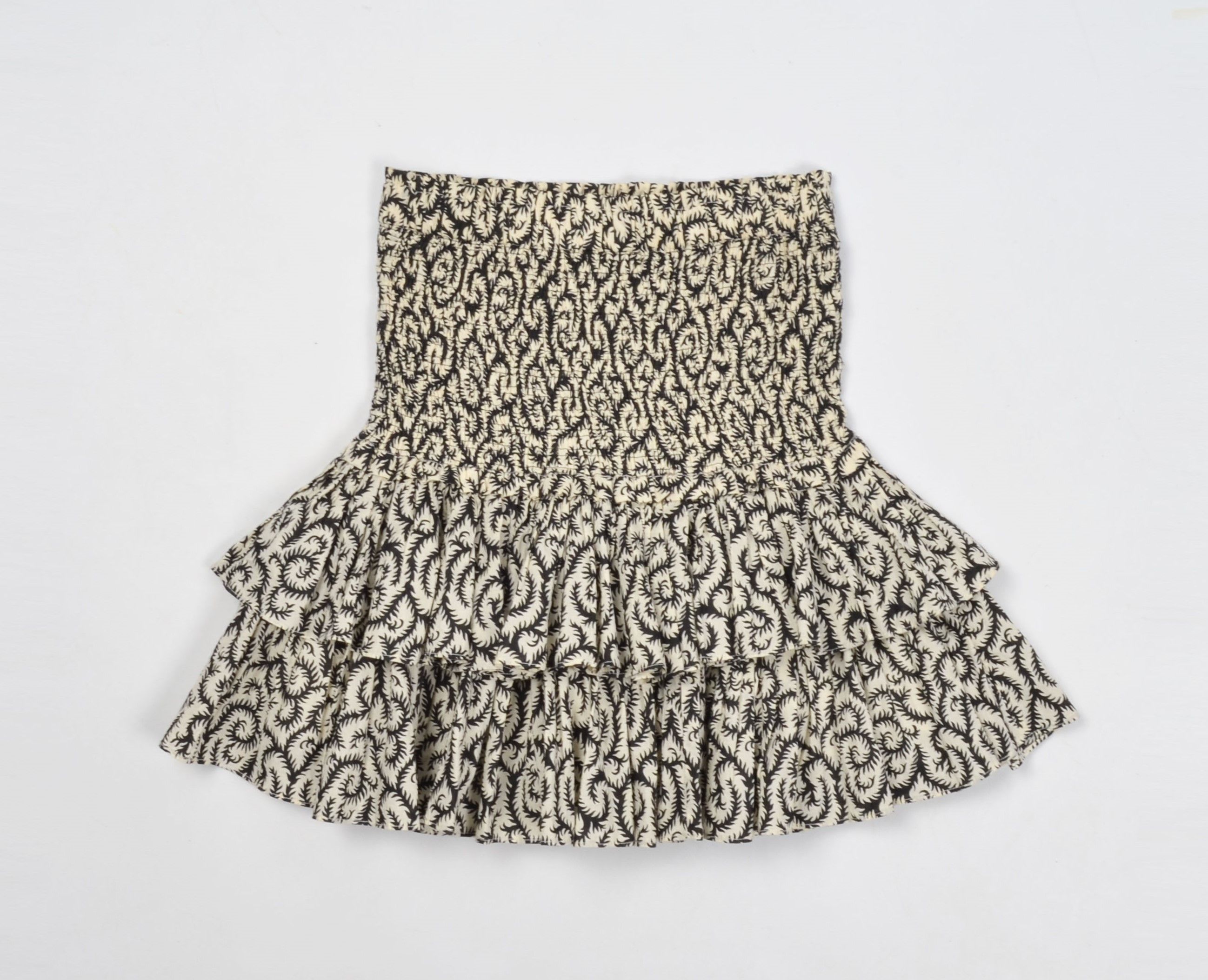 Designer × Isabel Marant × Isabel Marant Etoile Isabel Marant Etoile Boho-style Tiered Skirt with Ruffles Size 25" / US 0 / IT 36 - 2 Thumbnail