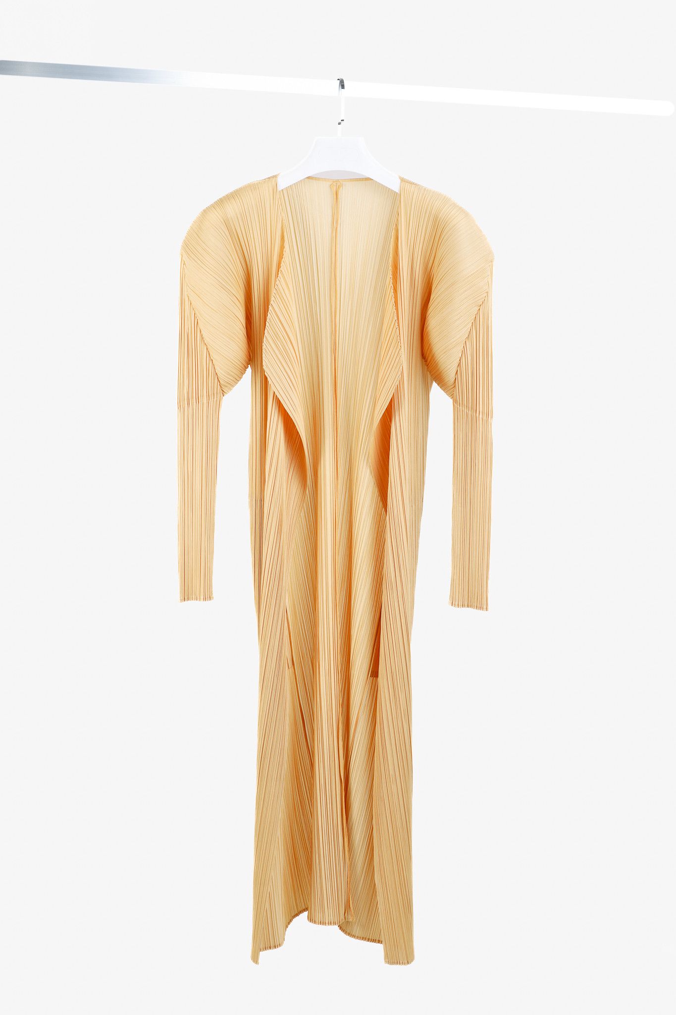 Pleats Please Issey Miyake Issey Miyake Pleats Please Pleated Long Open-Front Cardigan Size M / US 6-8 / IT 42-44 - 1 Thumbnail