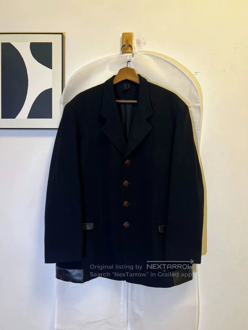 Yohji Yamamoto Yohji Yamamoto 91AW Patchwork Jacket. Size US S / EU 44-46 / 1 - 1 Thumbnail