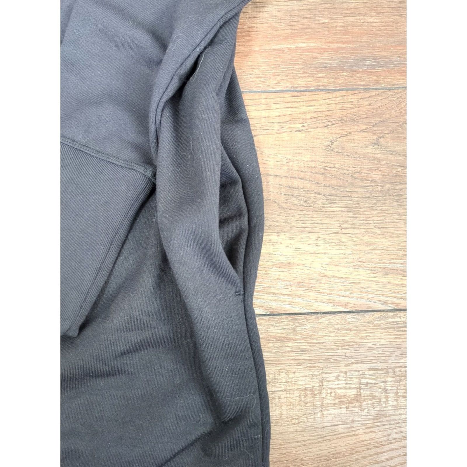 Athleta Athleta Sweatshirt Dress Black Short Length Pockets Size M / US 6-8 / IT 42-44 - 2 Thumbnail