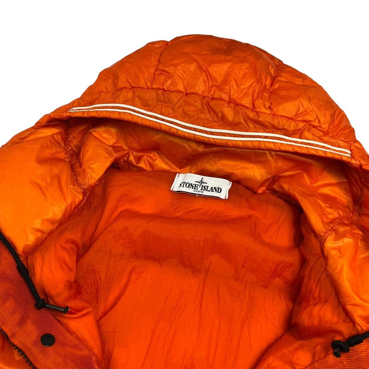Stone Island Stone Island Orange Garment Dyed Down Puffer Jacket - Small Size US S / EU 44-46 / 1 - 5 Thumbnail